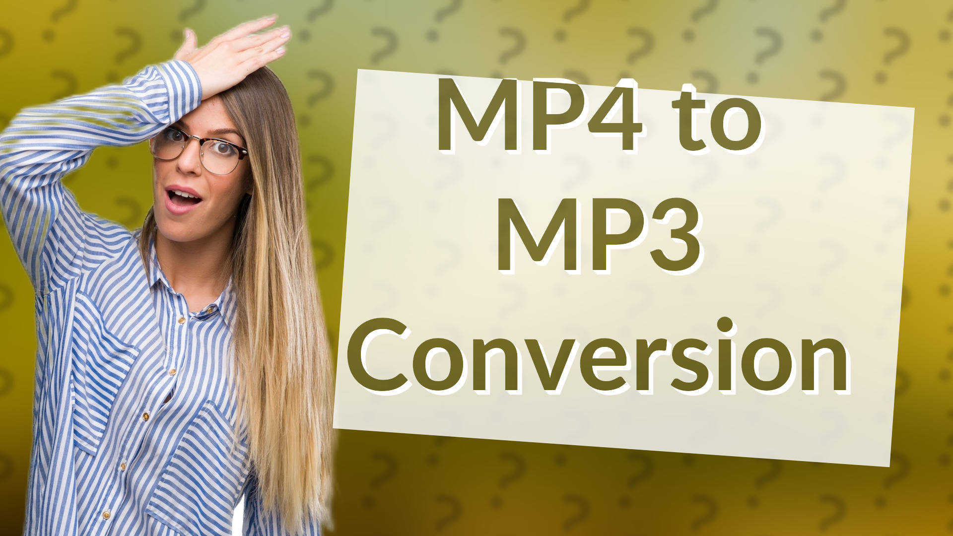 MP4 to MP3 Conversion