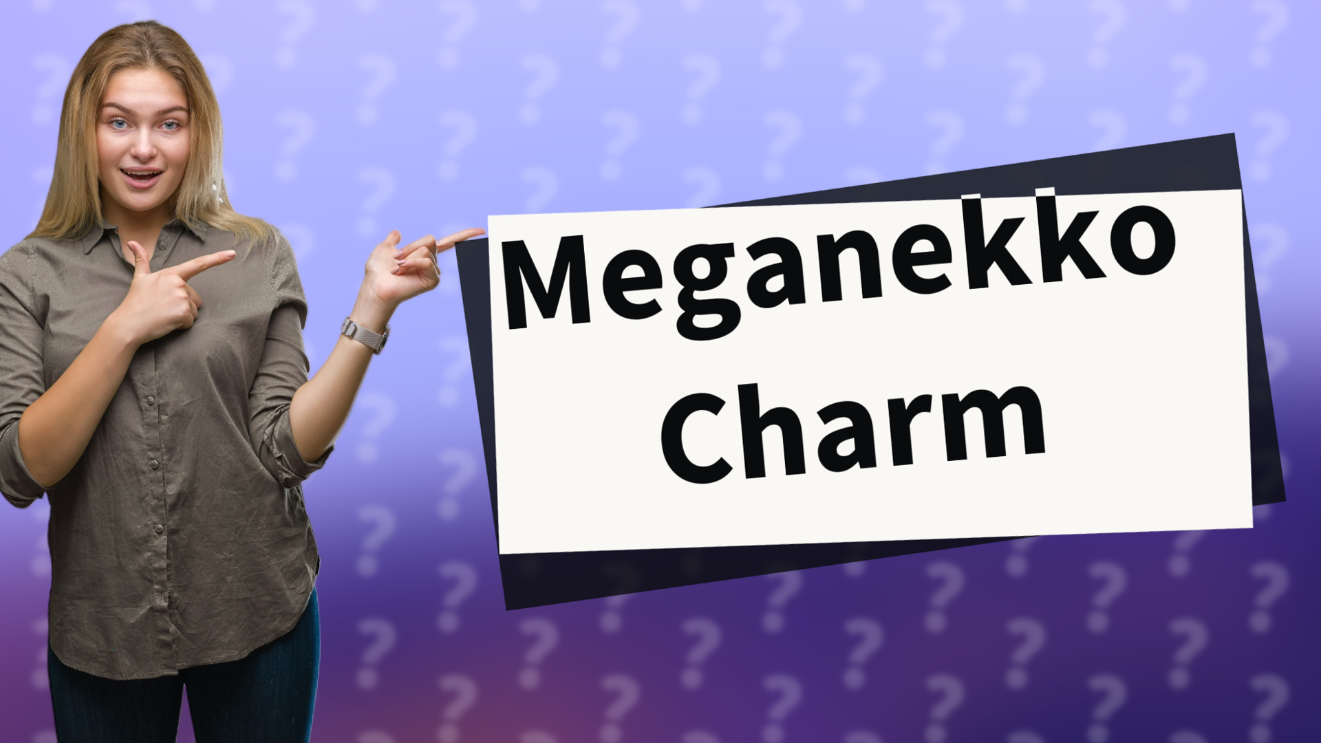 Meganekko Charm