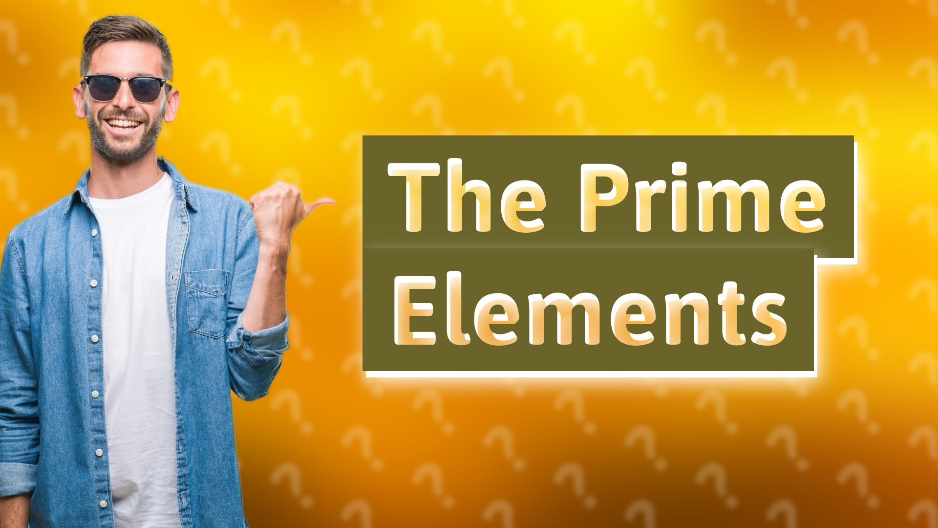The Prime Elements