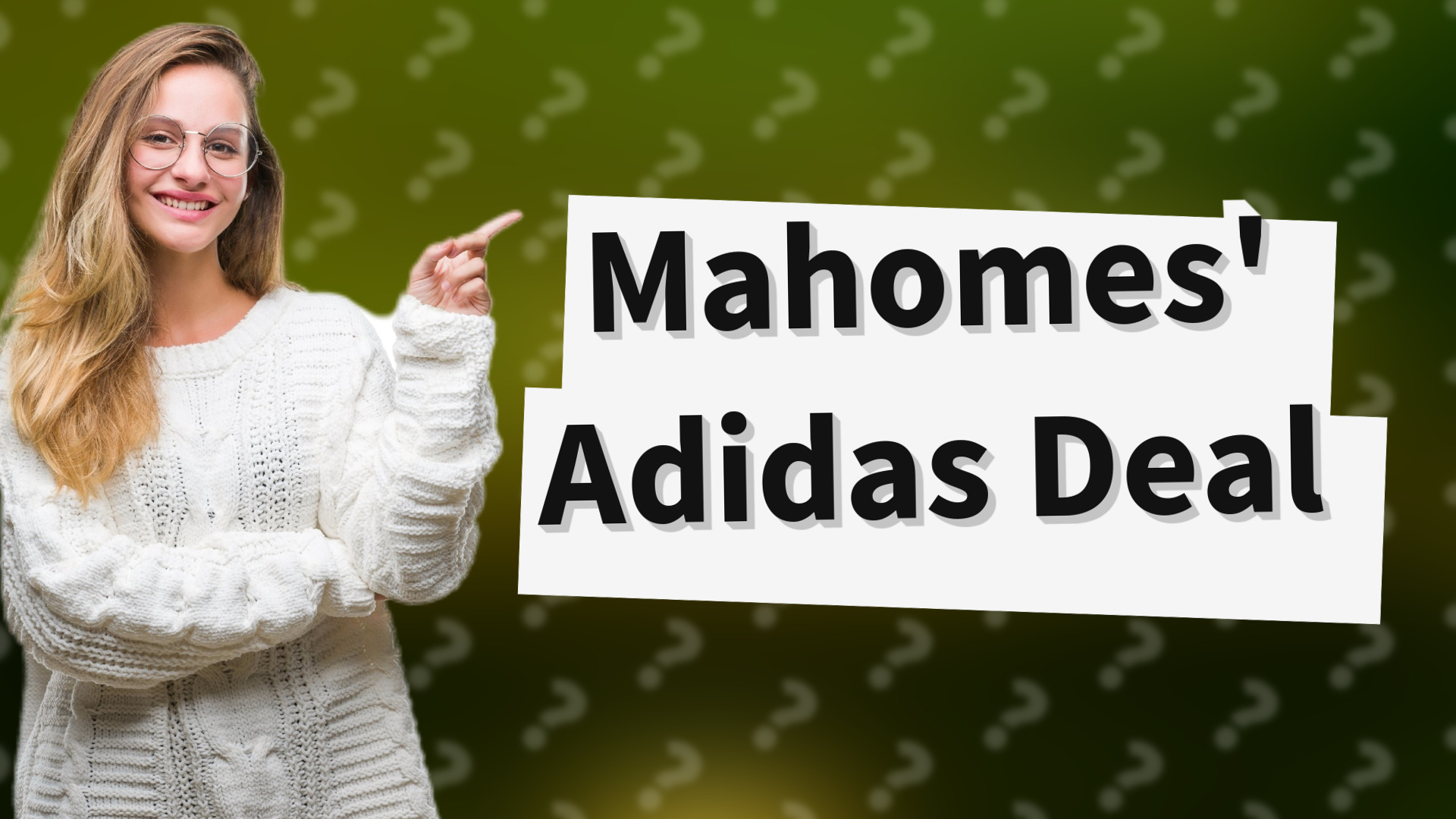 Mahomes' Adidas Deal
