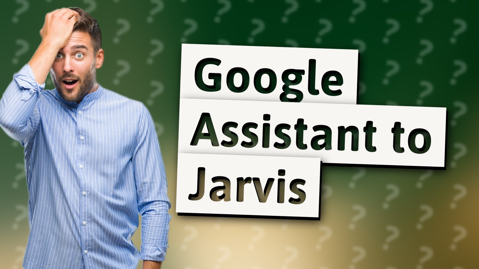 Google Assistant to Jarvis