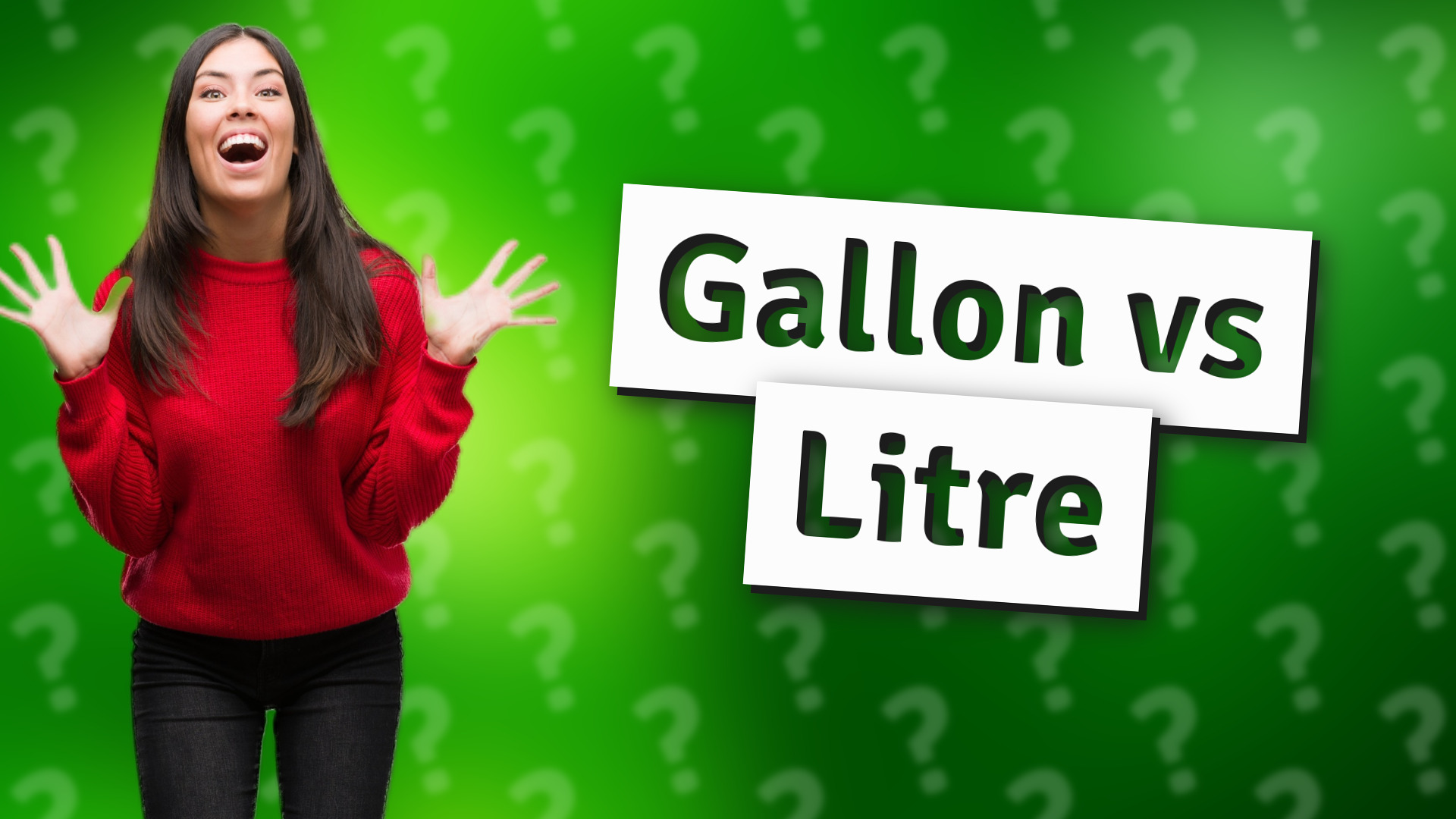 Gallon vs Litre