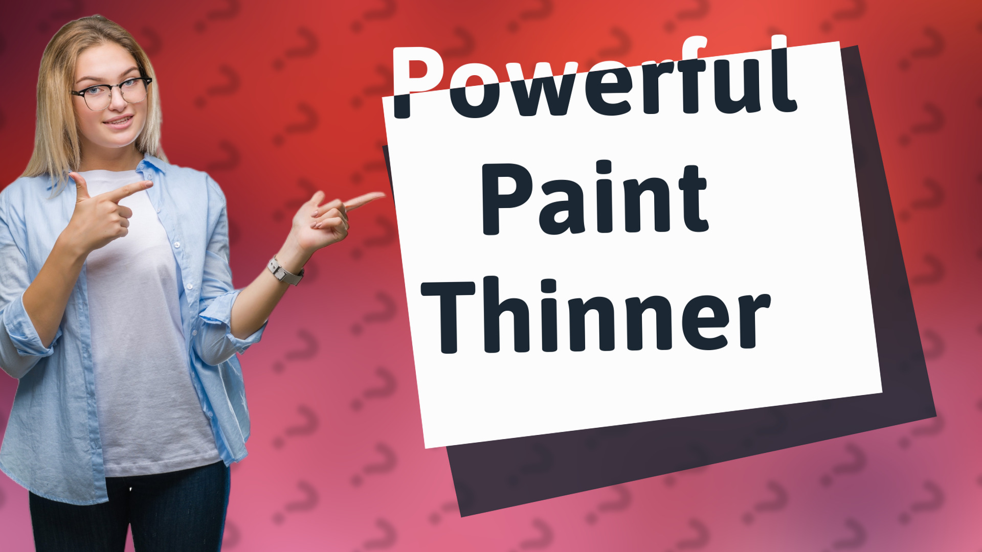 Powerful Paint Thinner