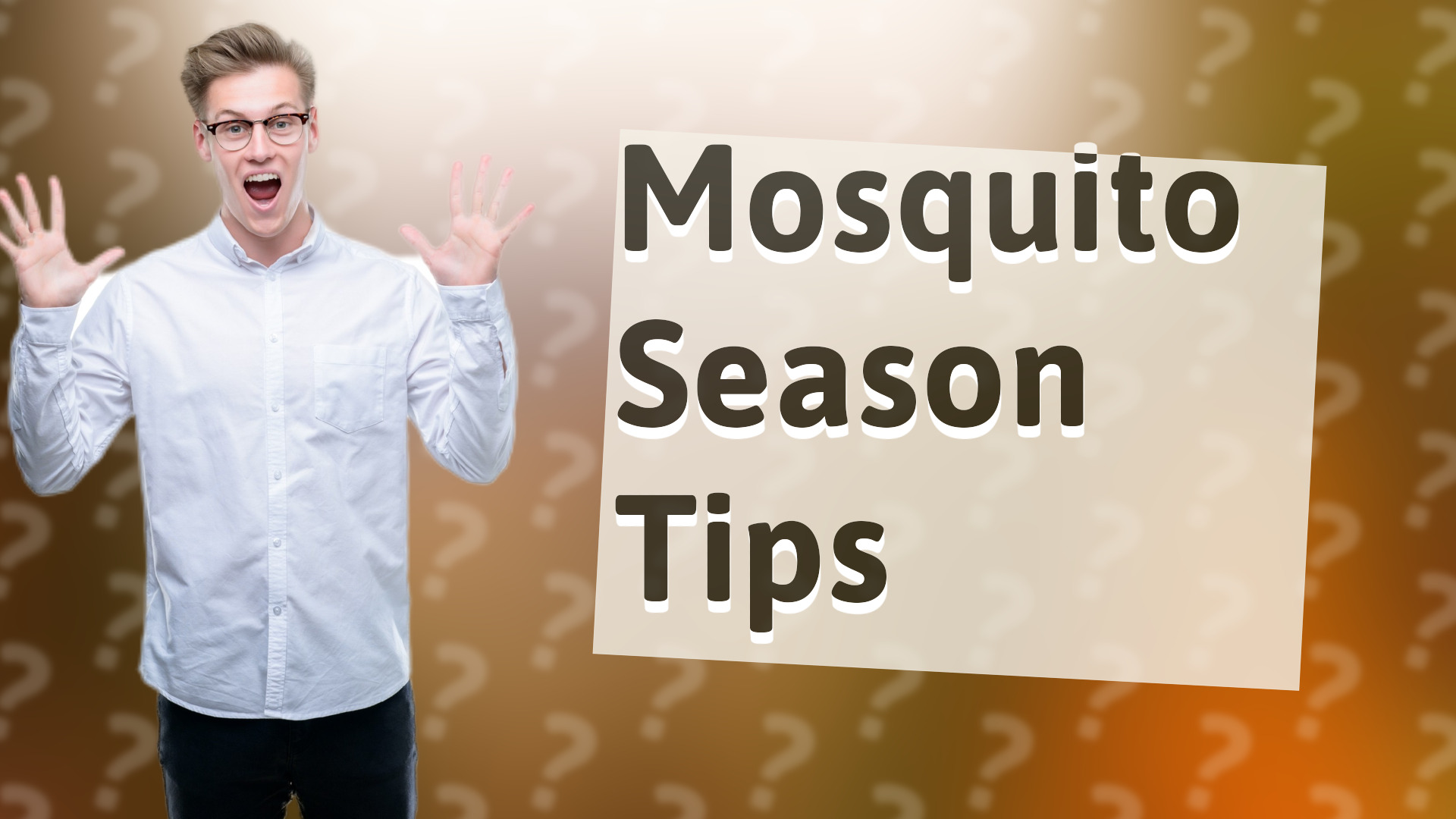 Mosquito Season Tips