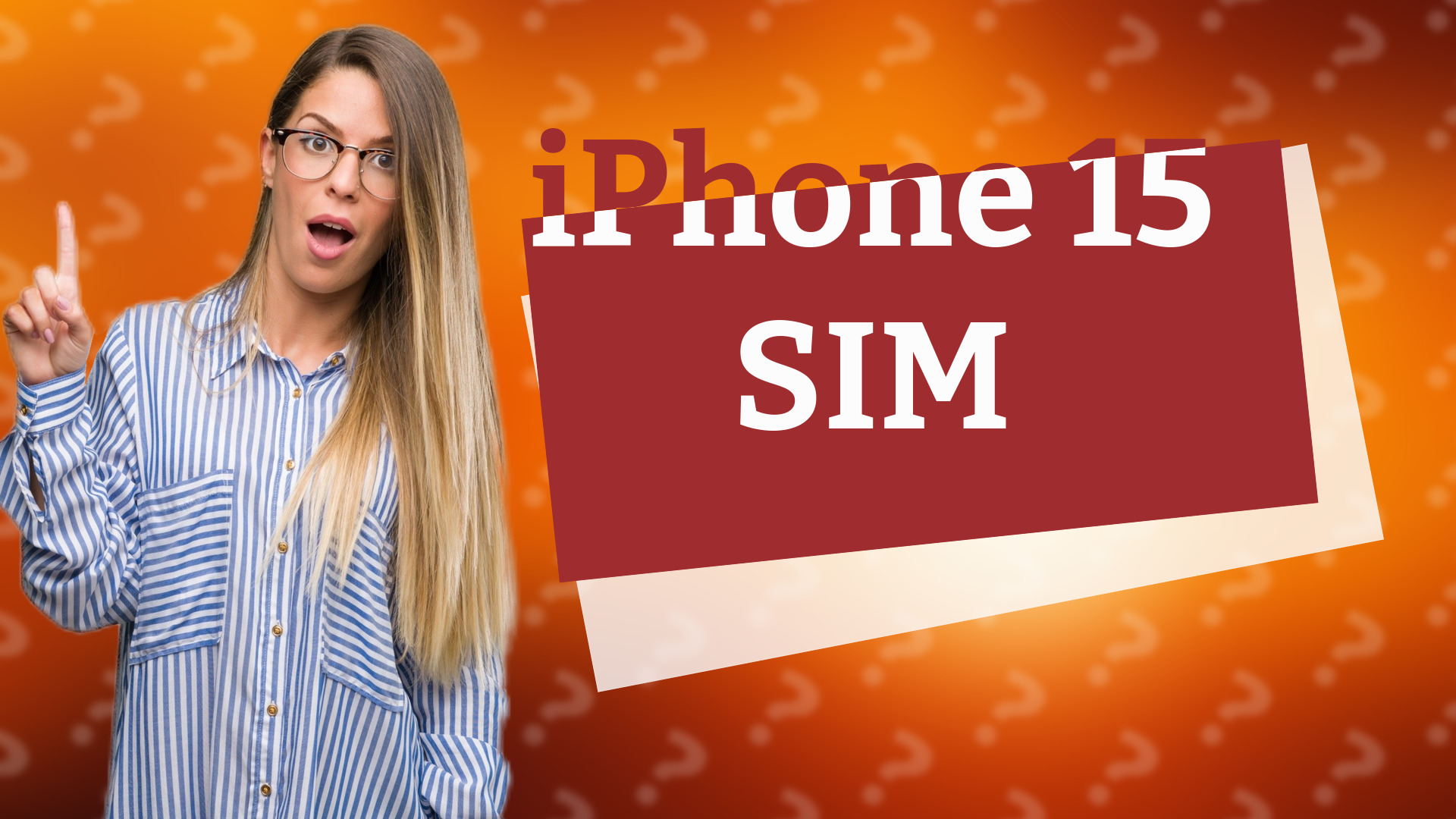 iPhone 15 SIM