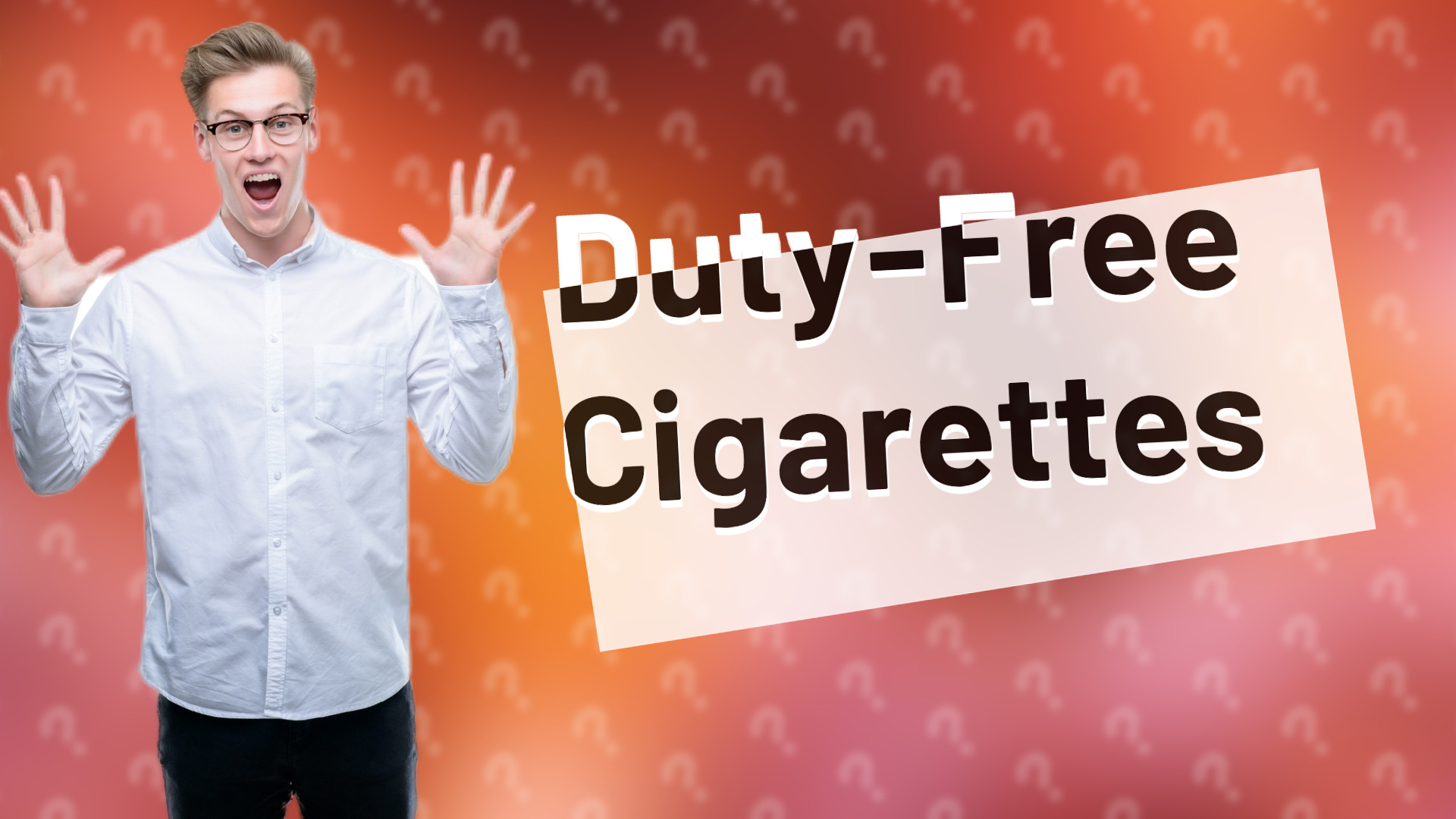 Duty-Free Cigarettes