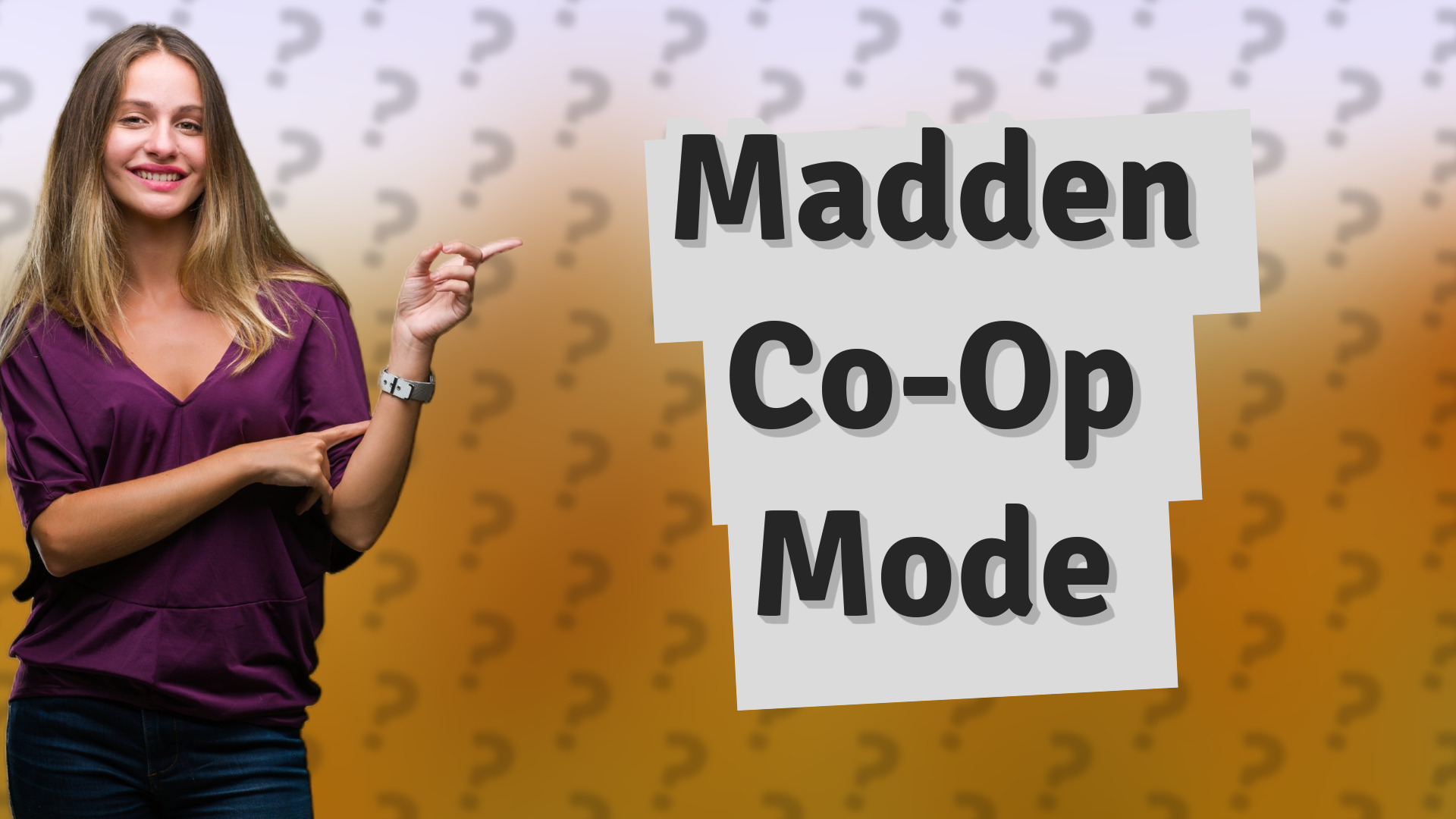 Madden Co-Op Mode