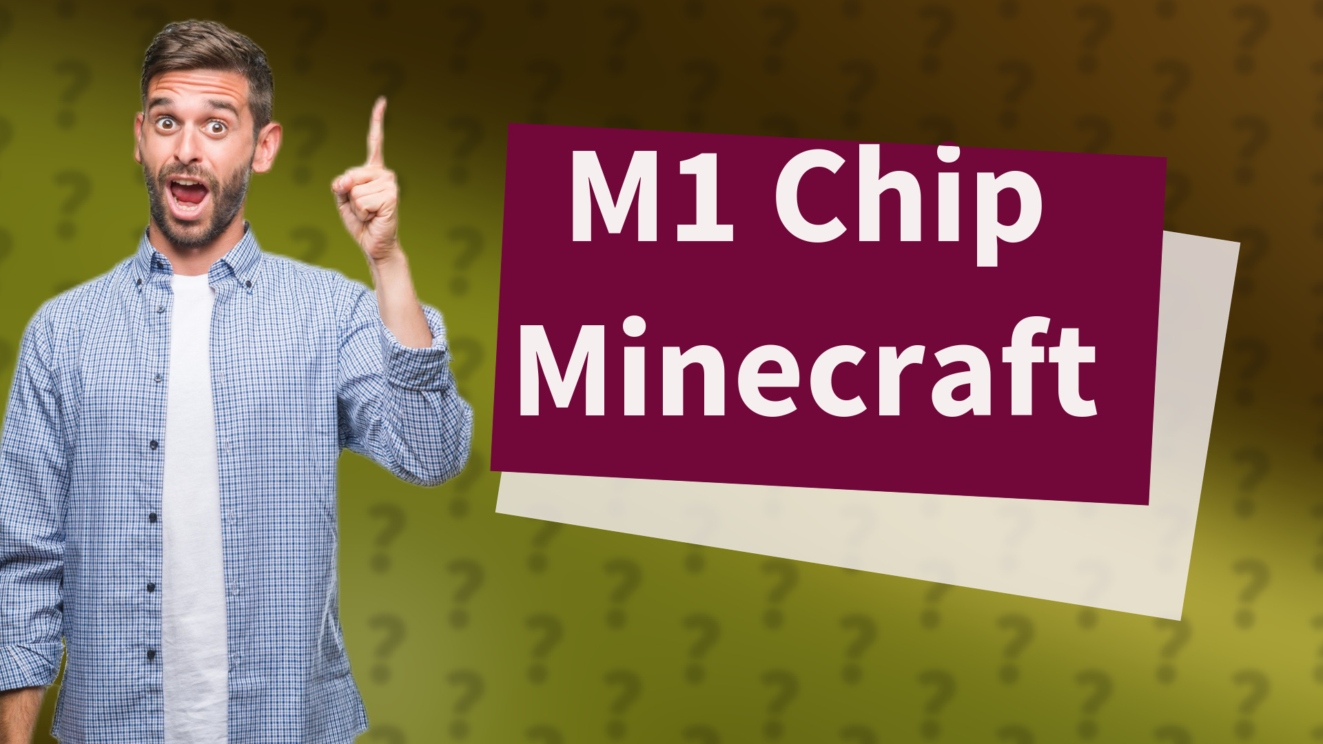 M1 Chip Minecraft