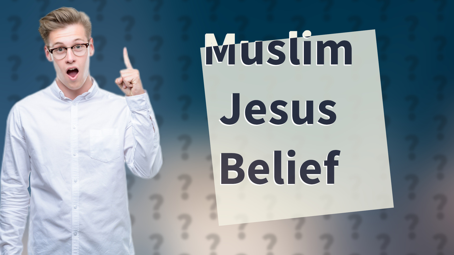 Muslim Jesus Belief