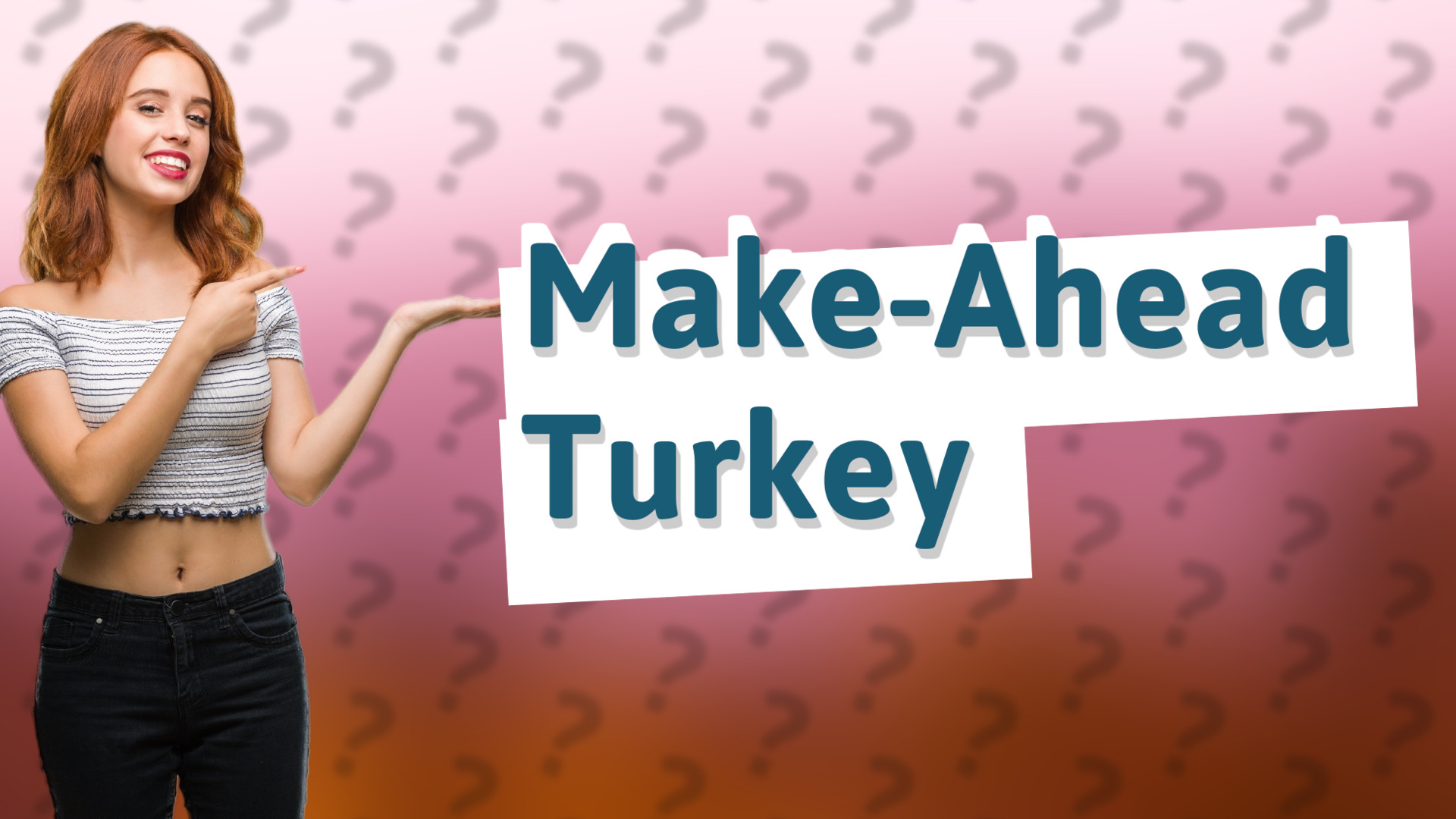 Make-Ahead Turkey