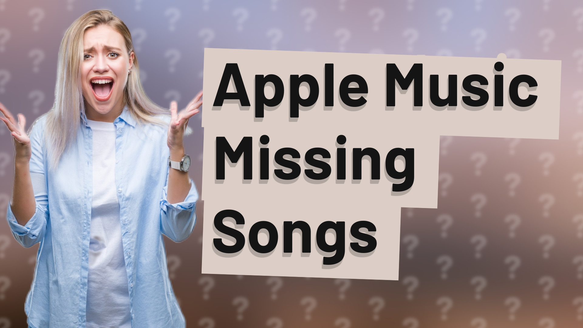 Apple Music Missing Songs