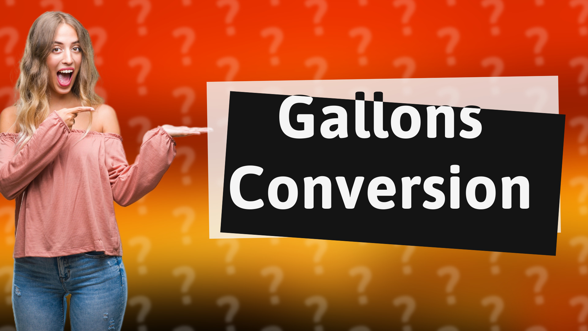 Gallons Conversion