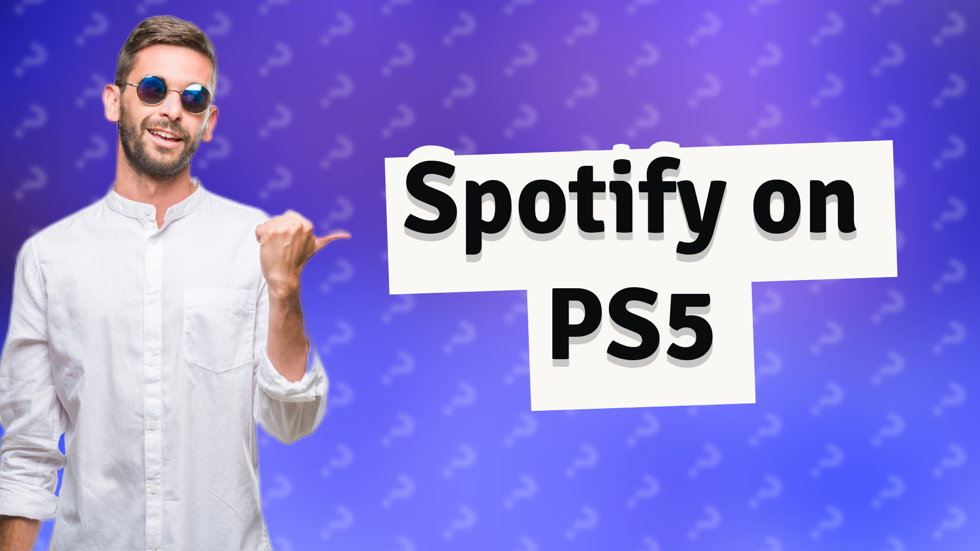 Spotify on PS5