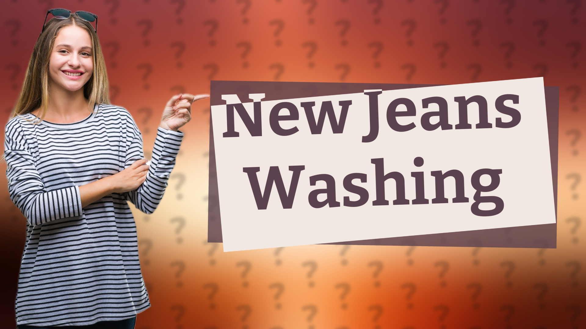 New Jeans Washing