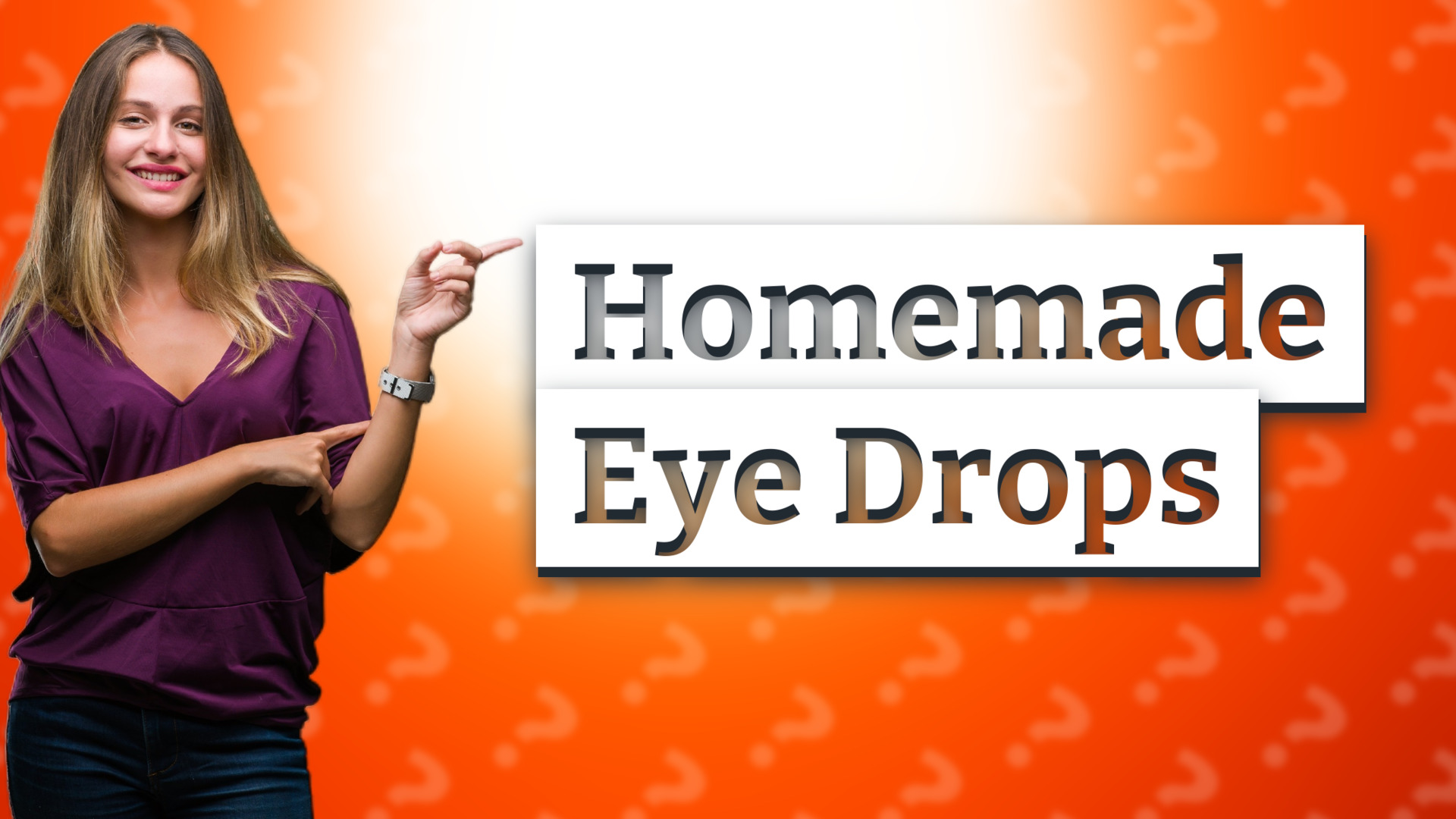Homemade Eye Drops