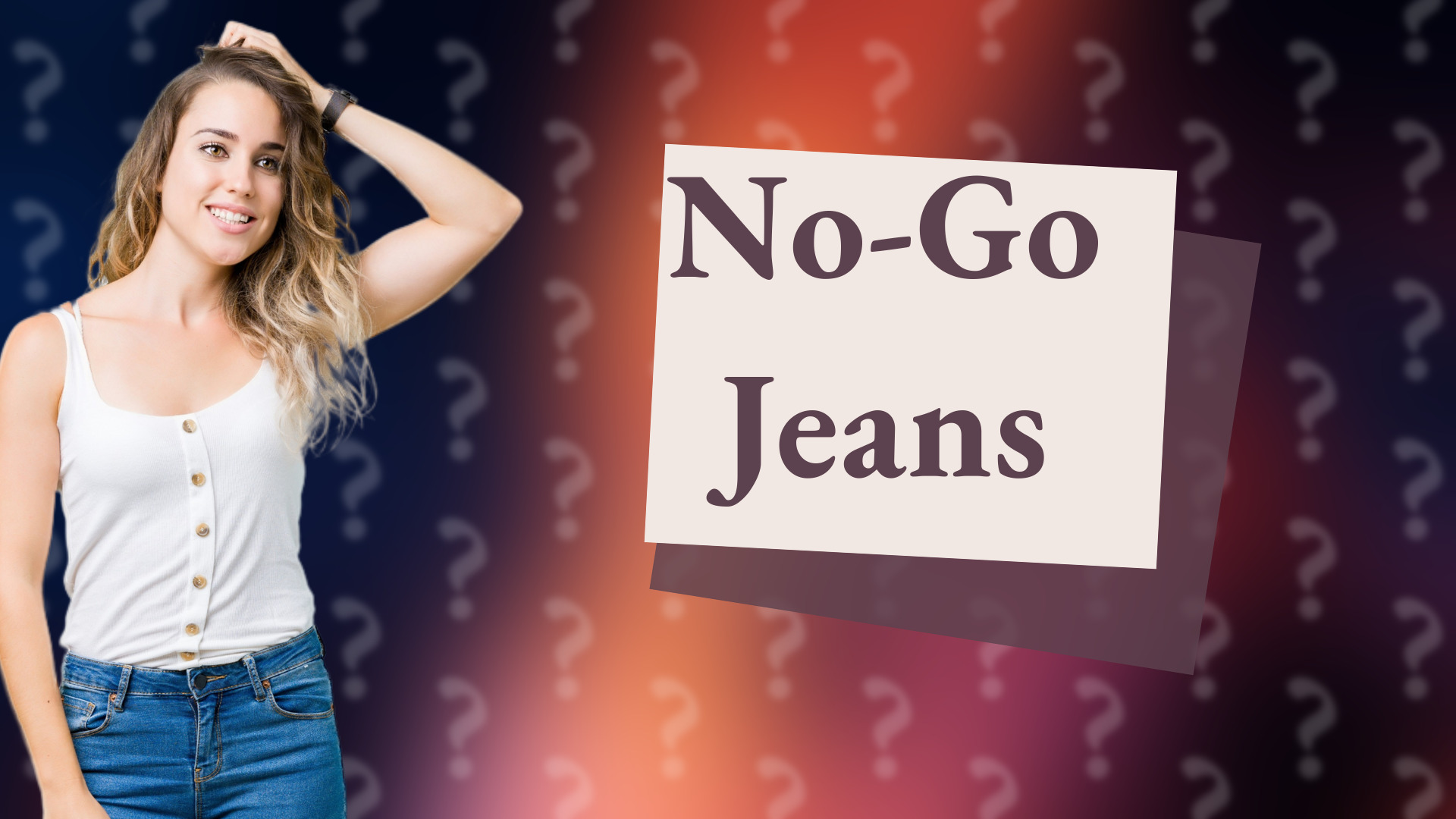 No-Go Jeans