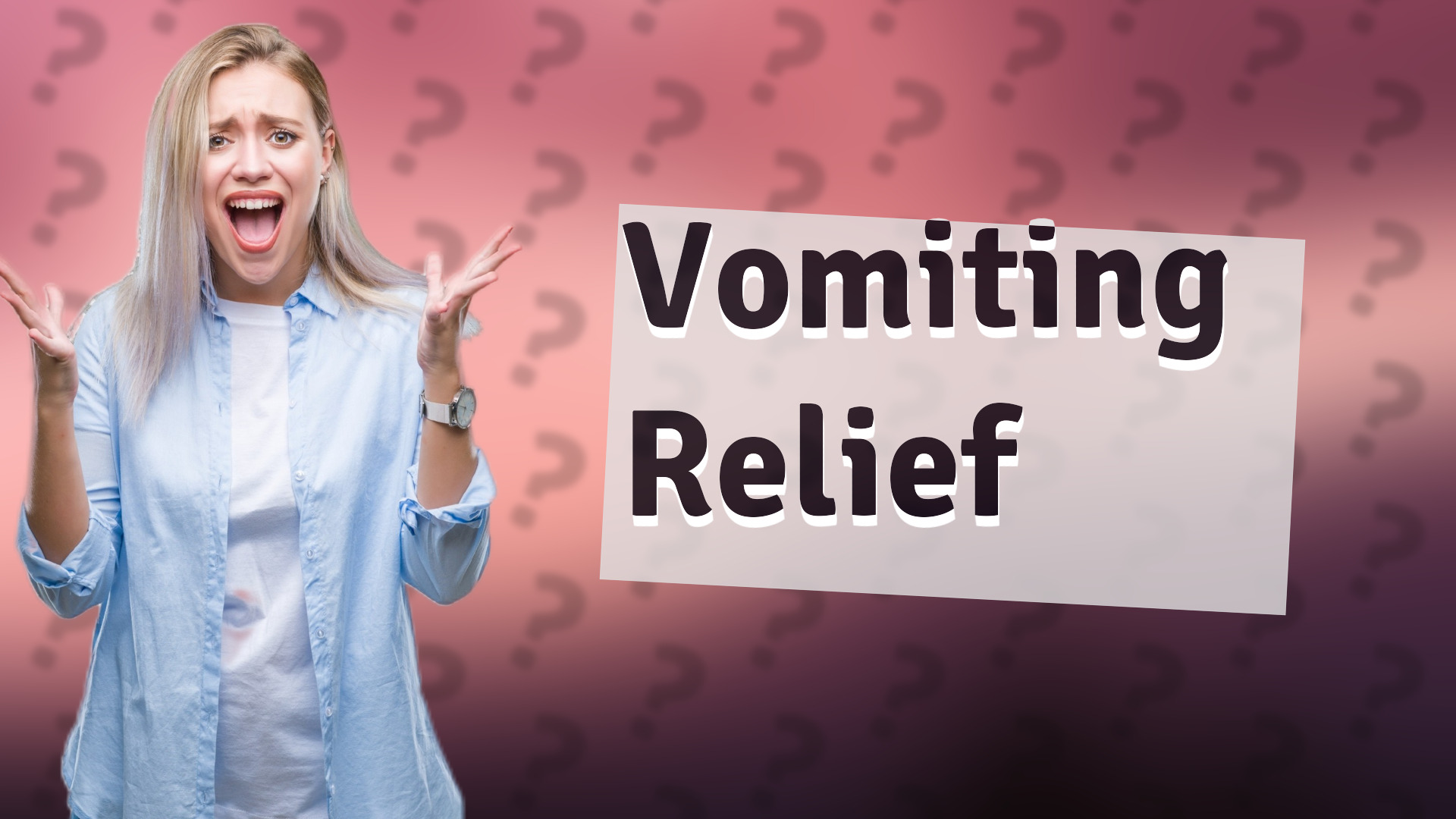 Vomiting Relief