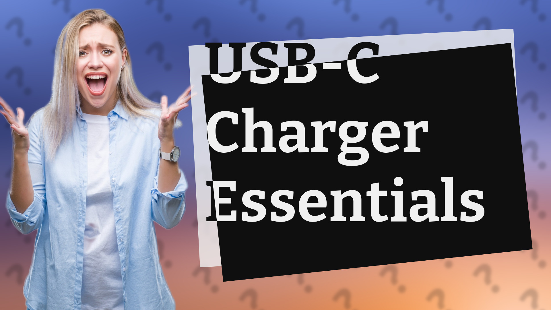 USB-C Charger Essentials