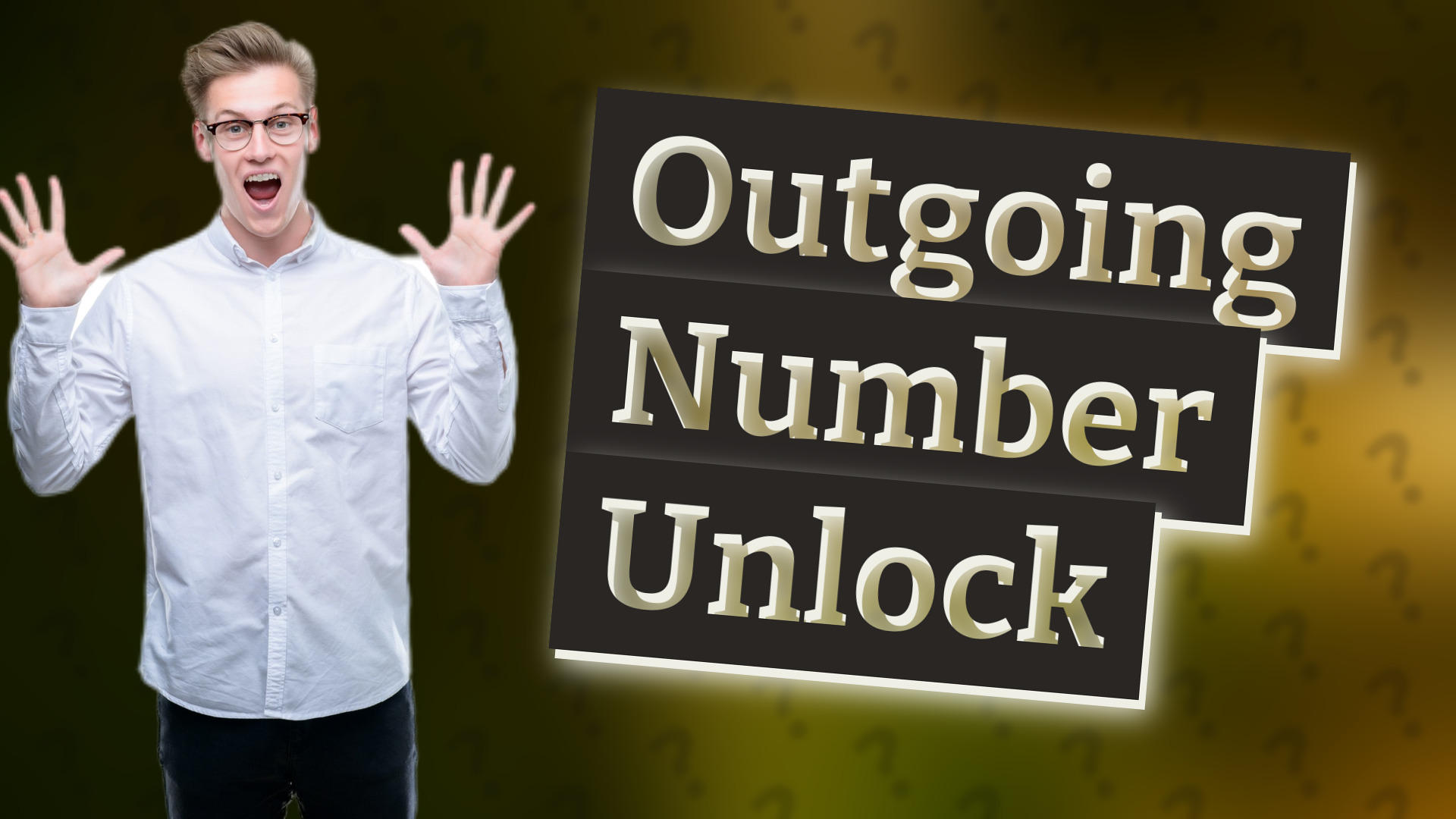Outgoing Number Unlock