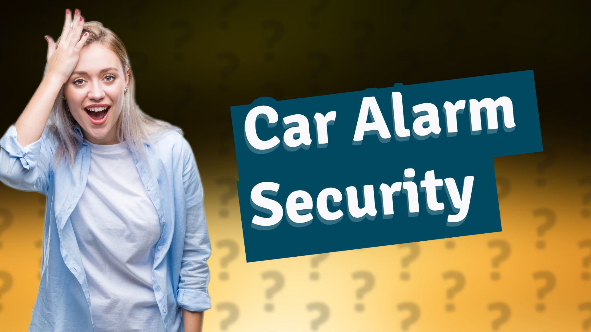 Car Alarm Security