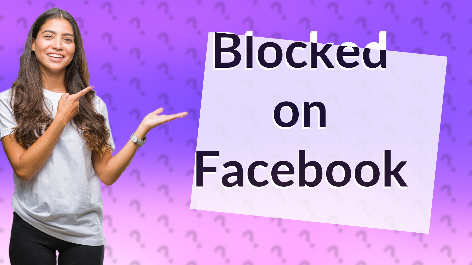 Blocked on Facebook