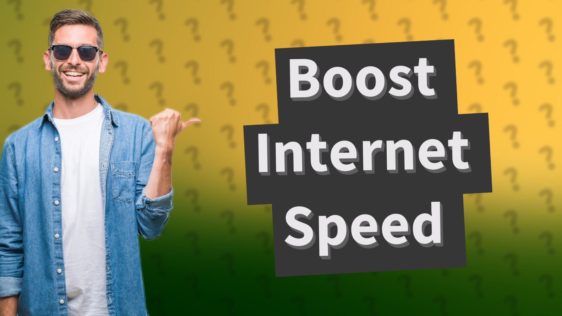 Boost Internet Speed