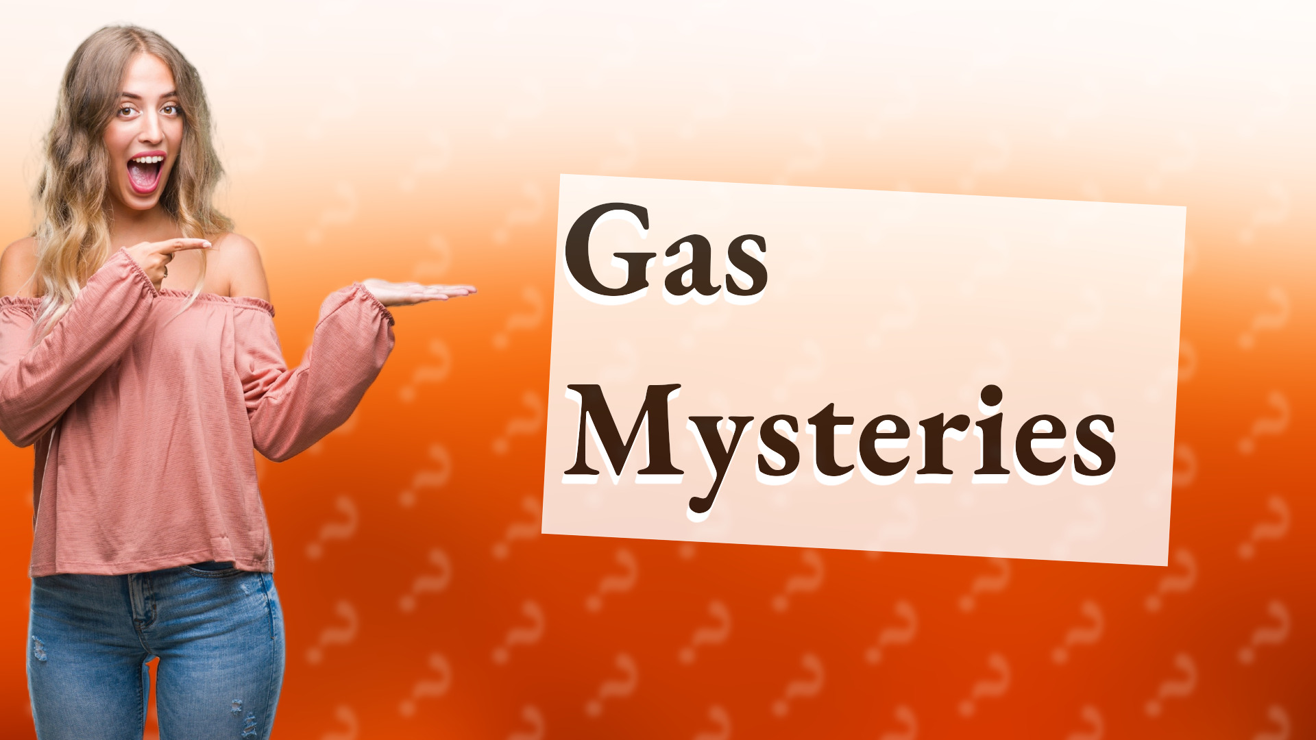 Gas Mysteries