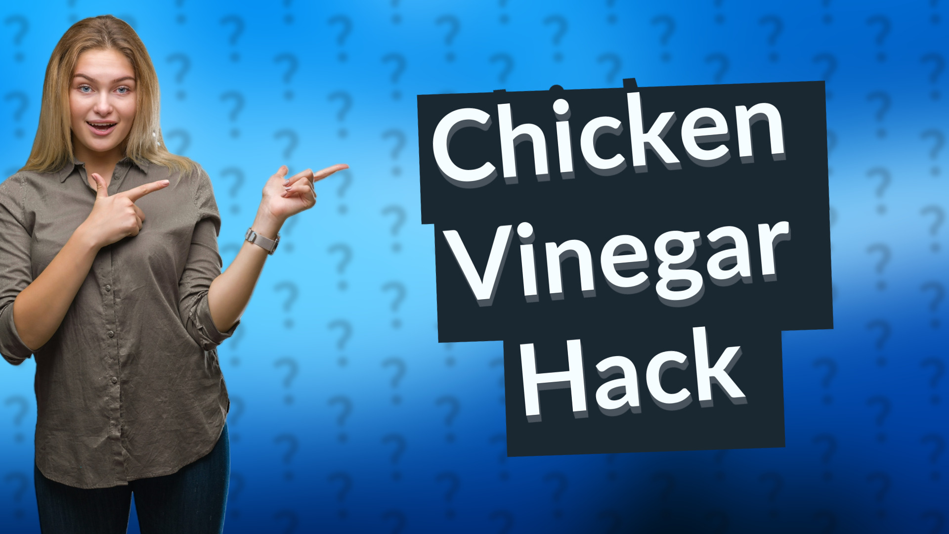 Chicken Vinegar Hack