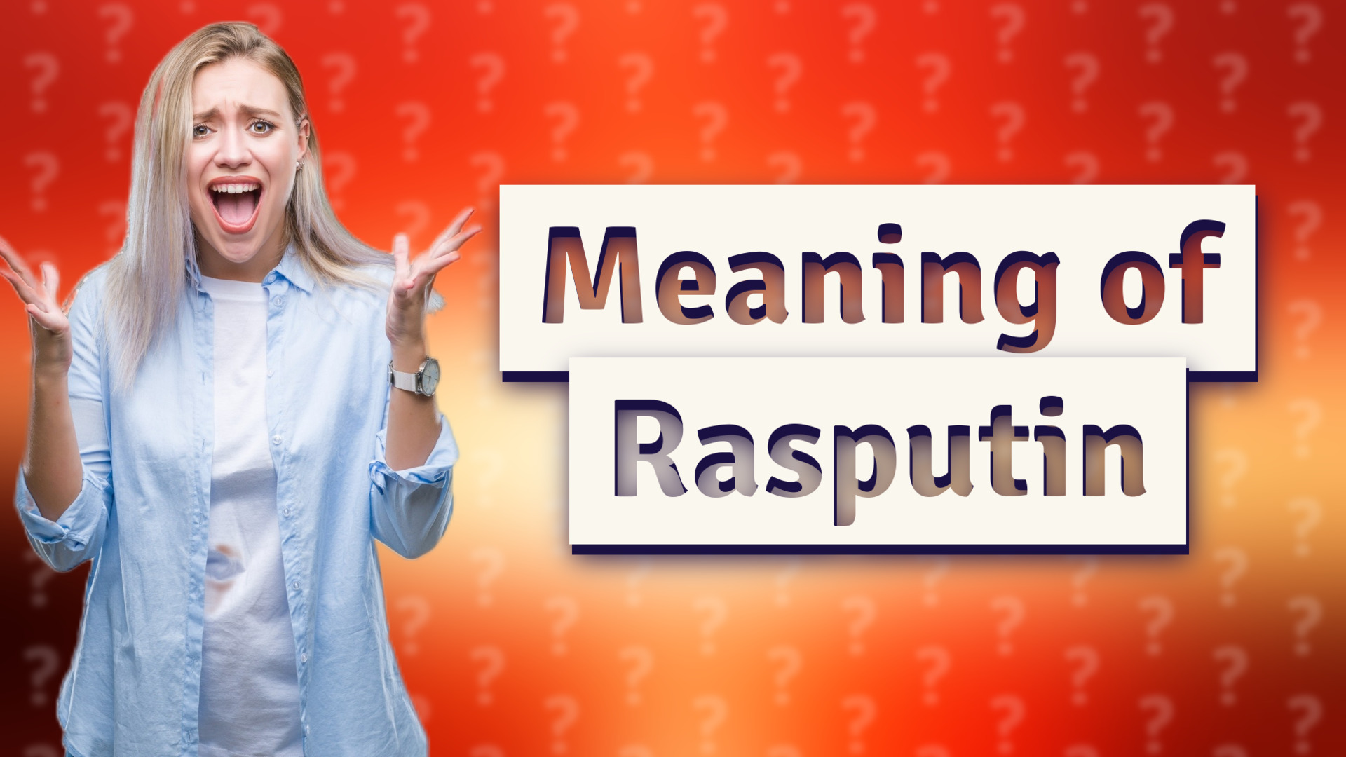 Meaning of Rasputin