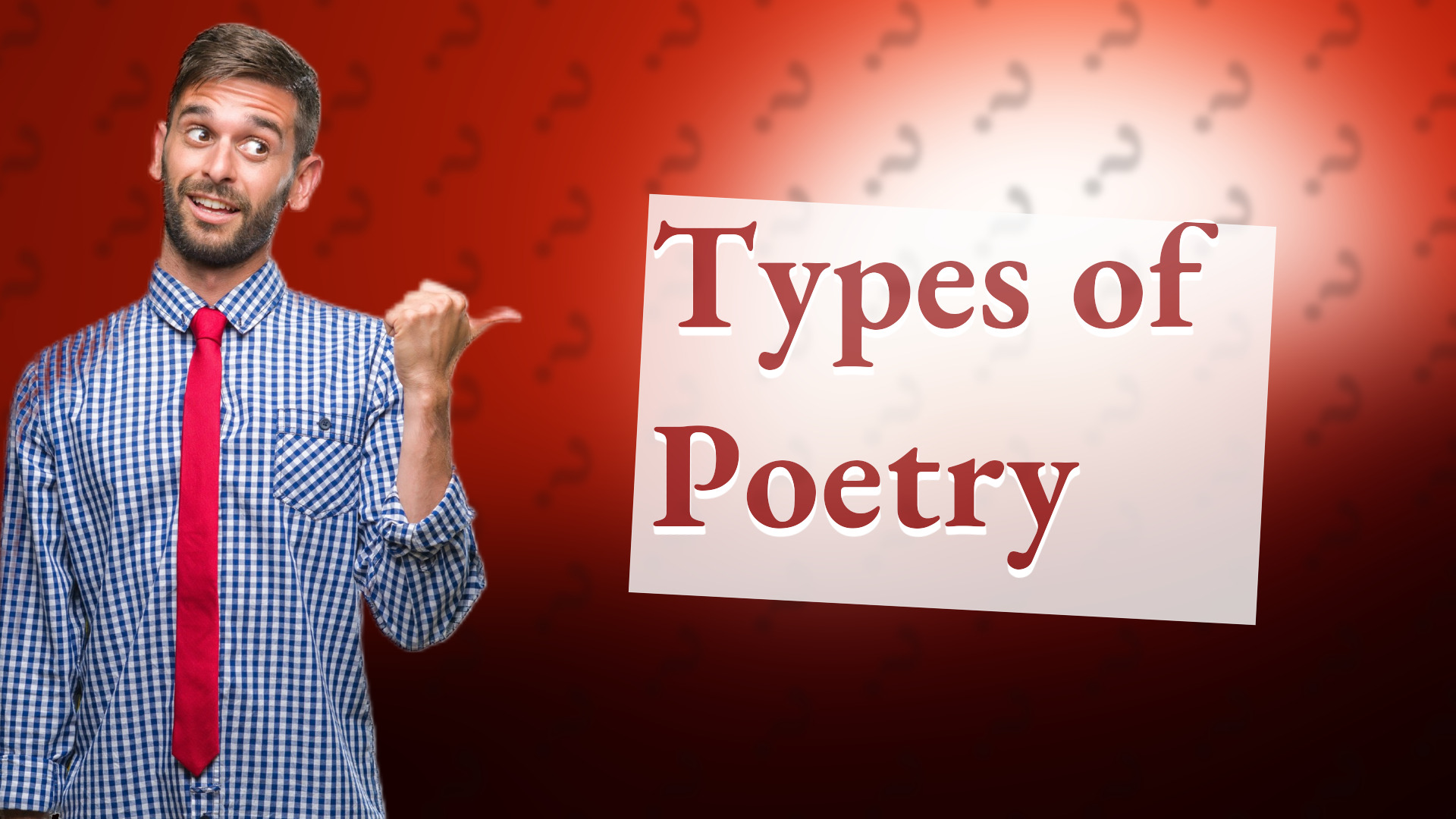 Types of Poetry