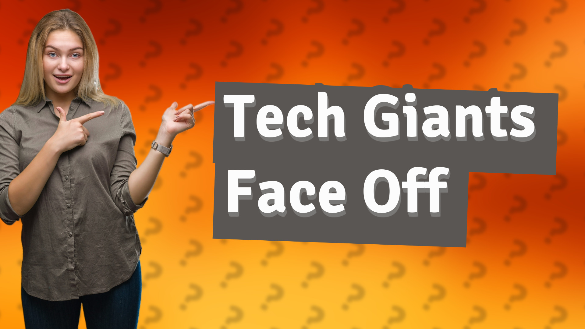 Tech Giants Face Off