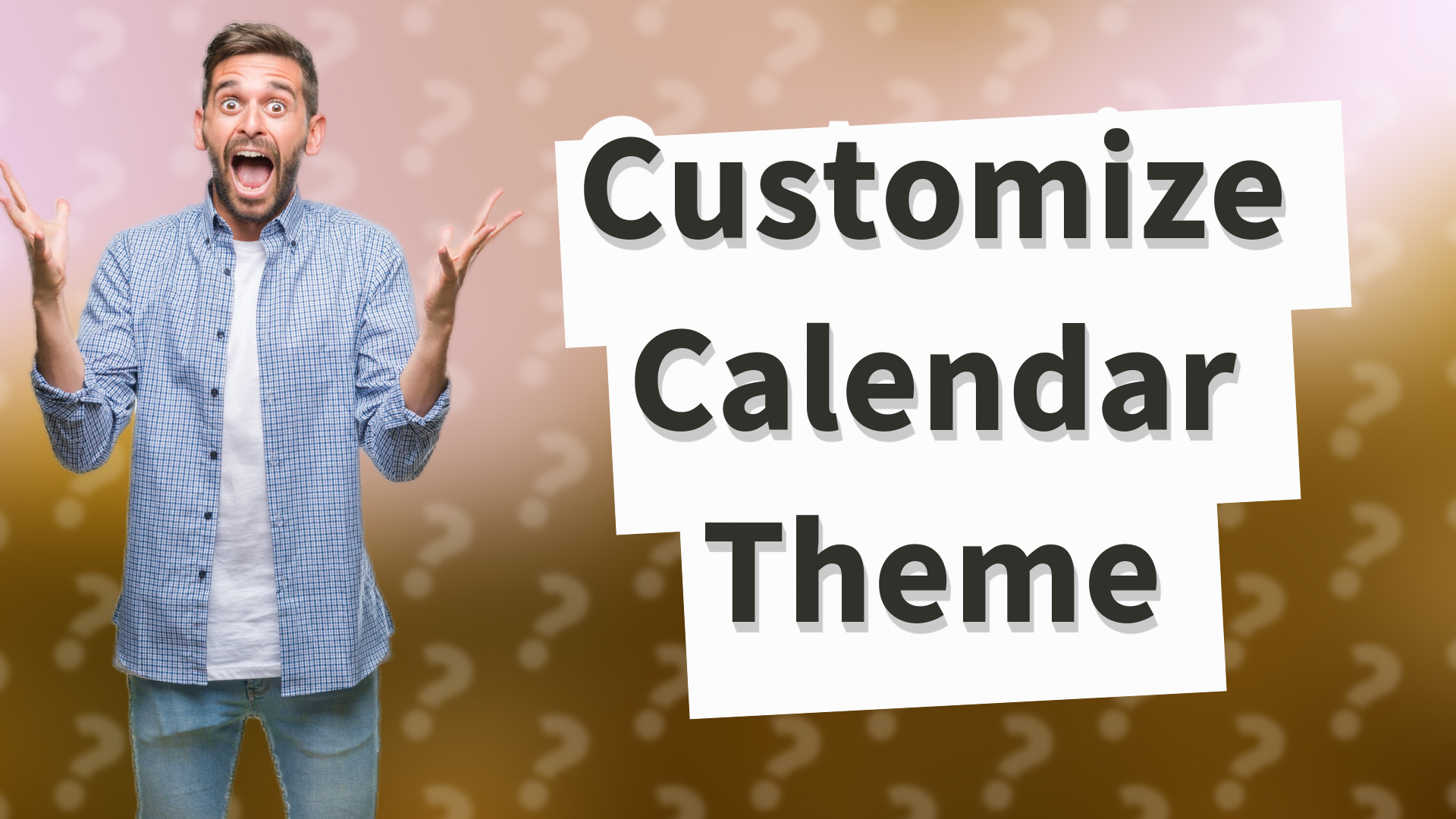 Customize Calendar Theme