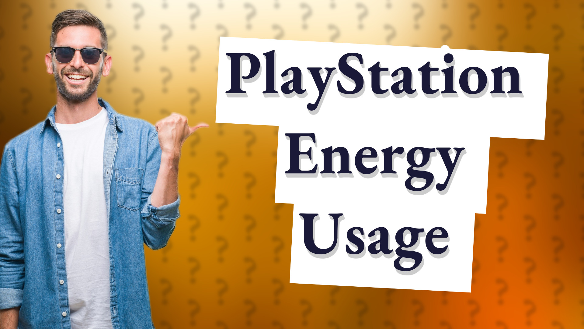 PlayStation Energy Usage