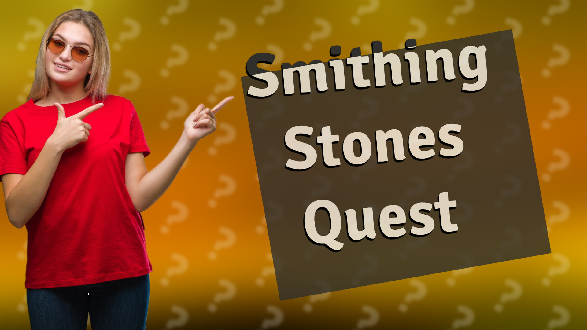 Smithing Stones Quest