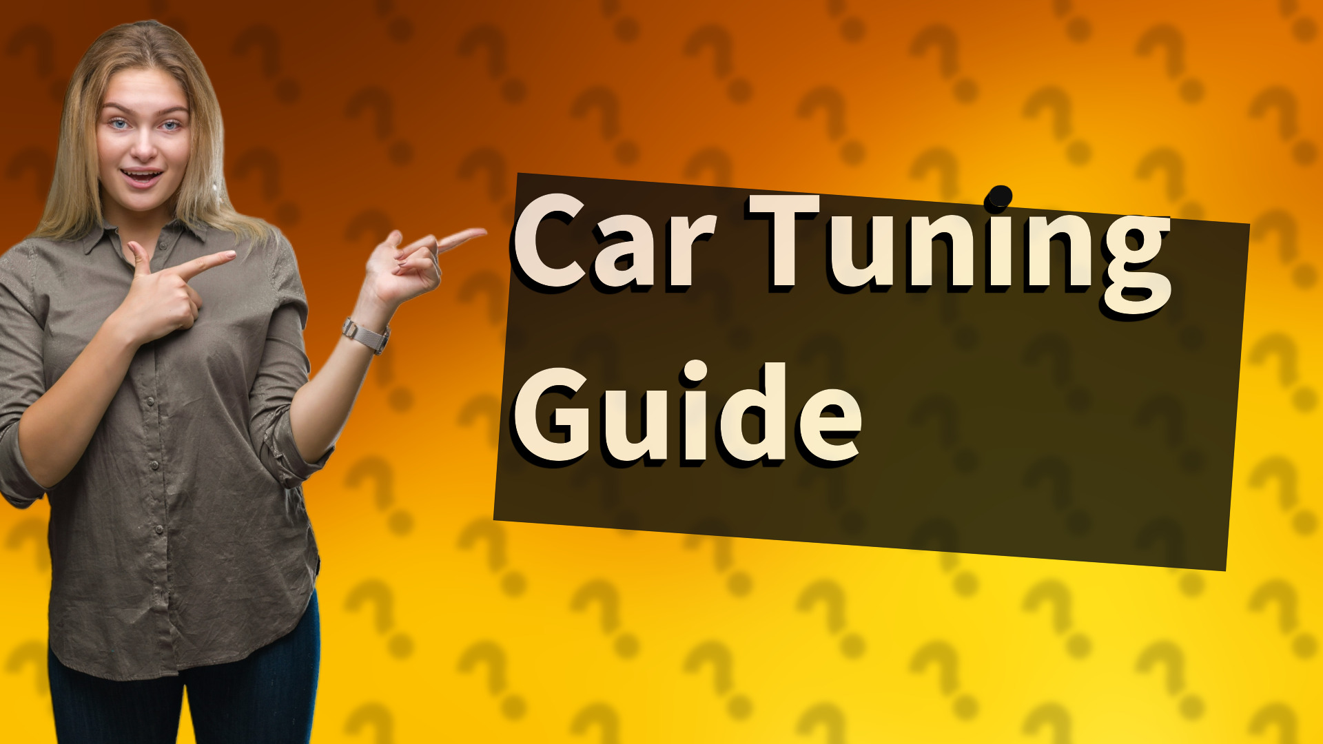 Car Tuning Guide