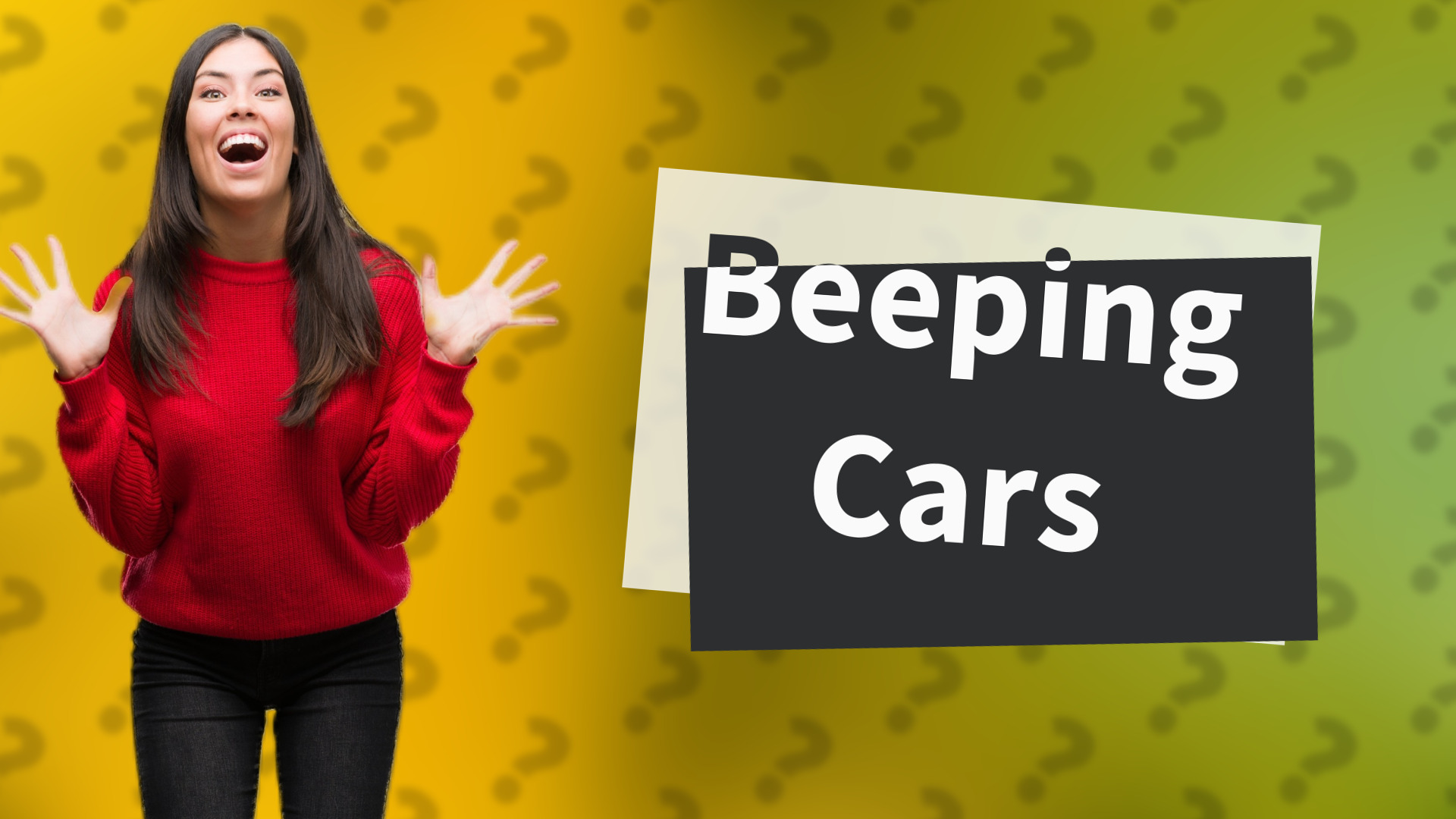 Beeping Cars