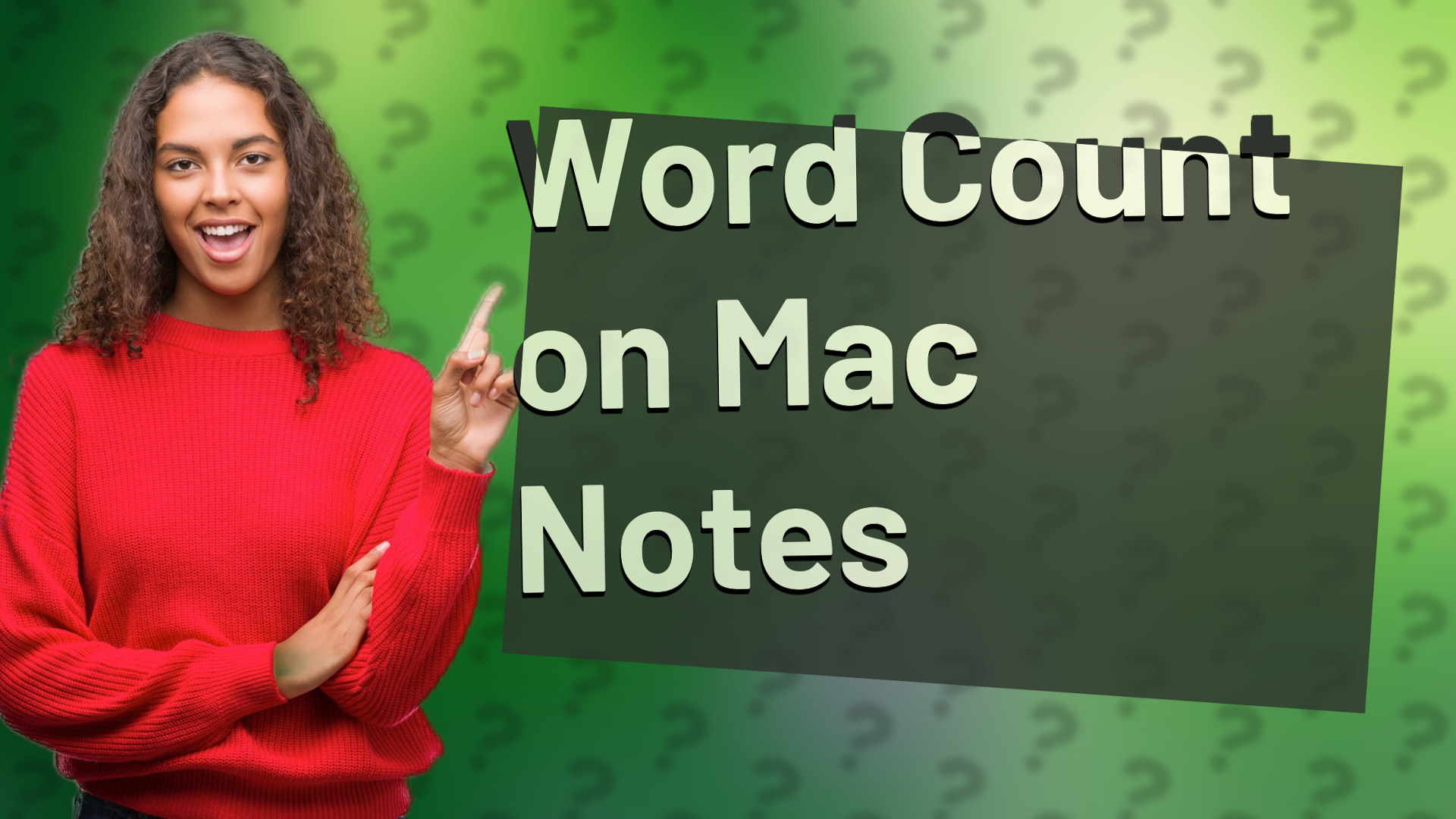 Word Count on Mac Notes