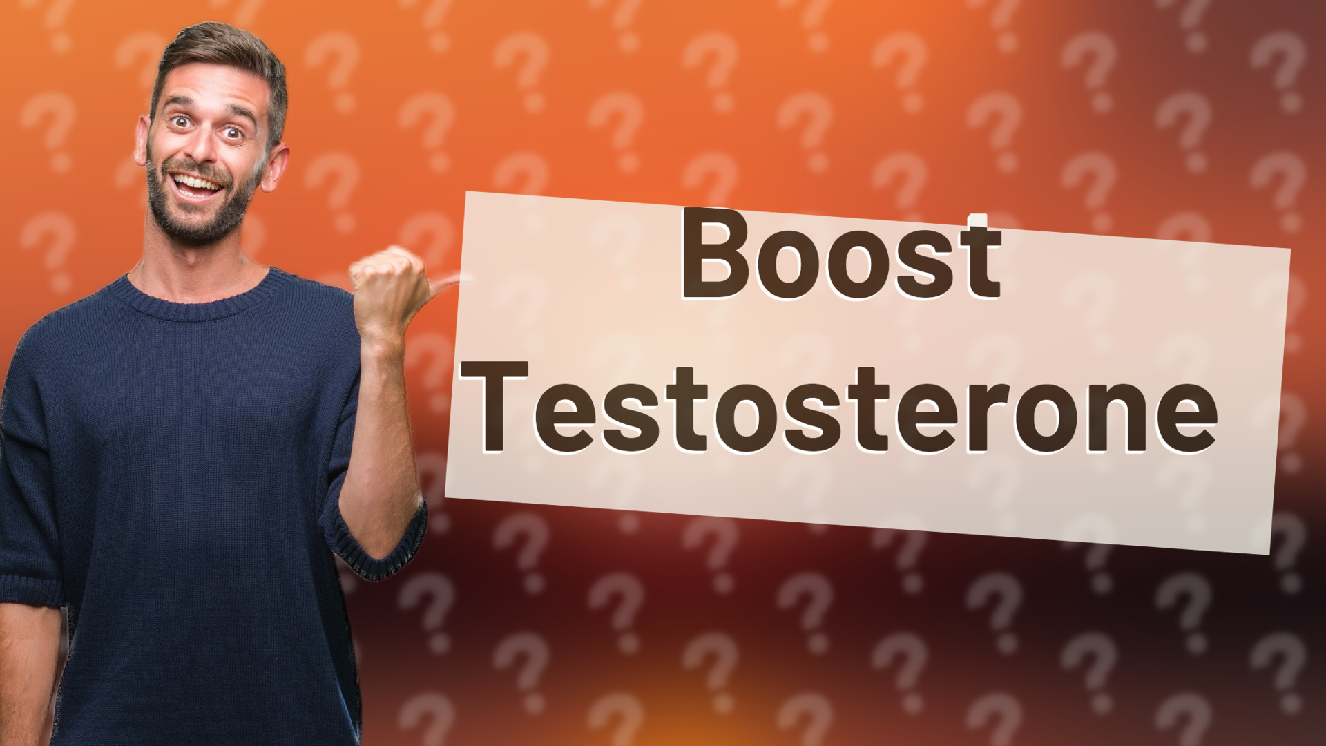 Boost Testosterone