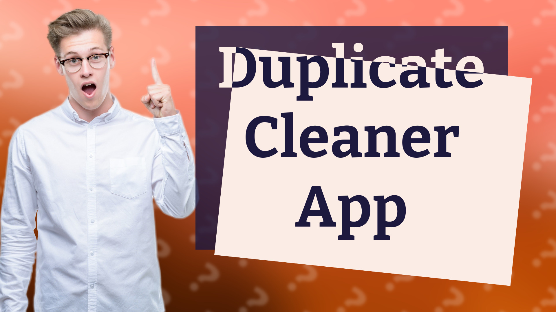 Duplicate Cleaner App