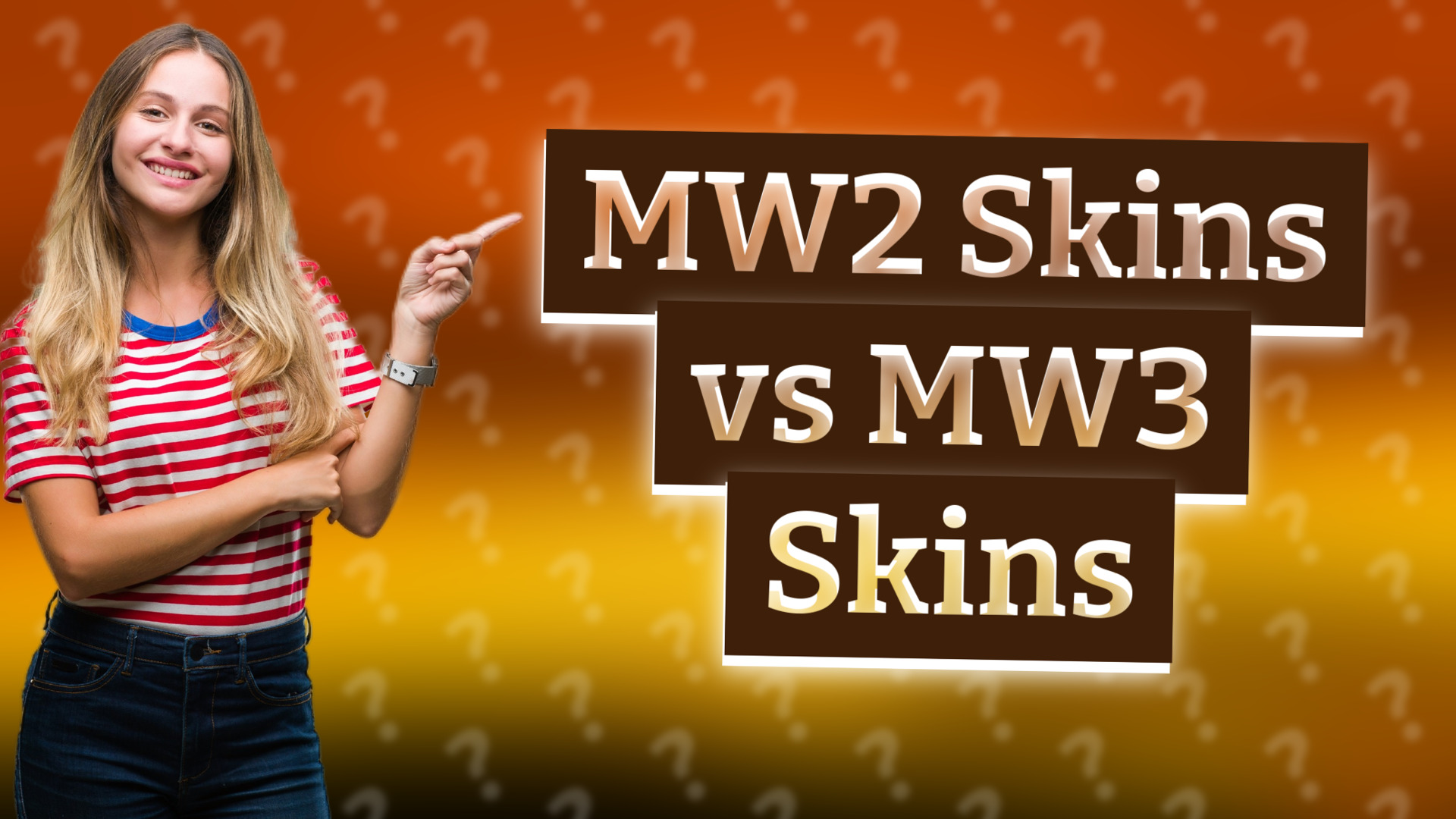 MW2 Skins vs MW3 Skins