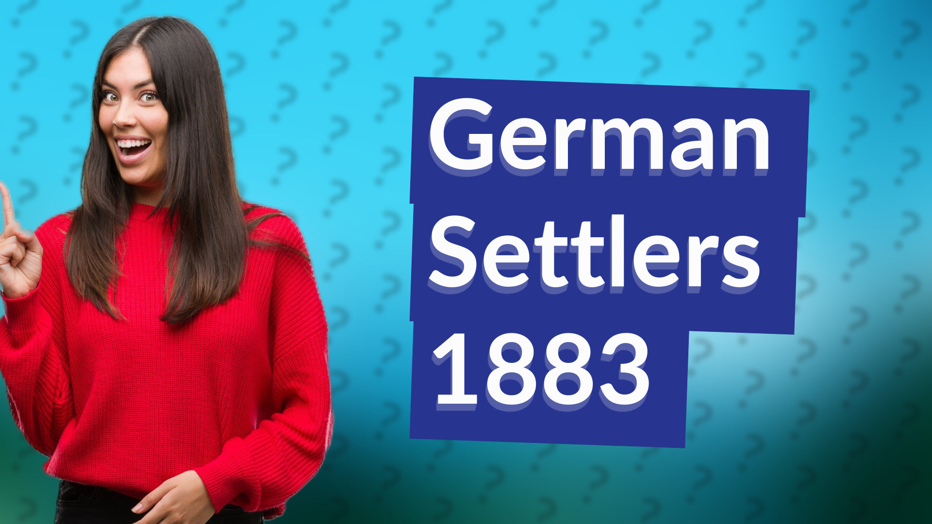 German Settlers 1883
