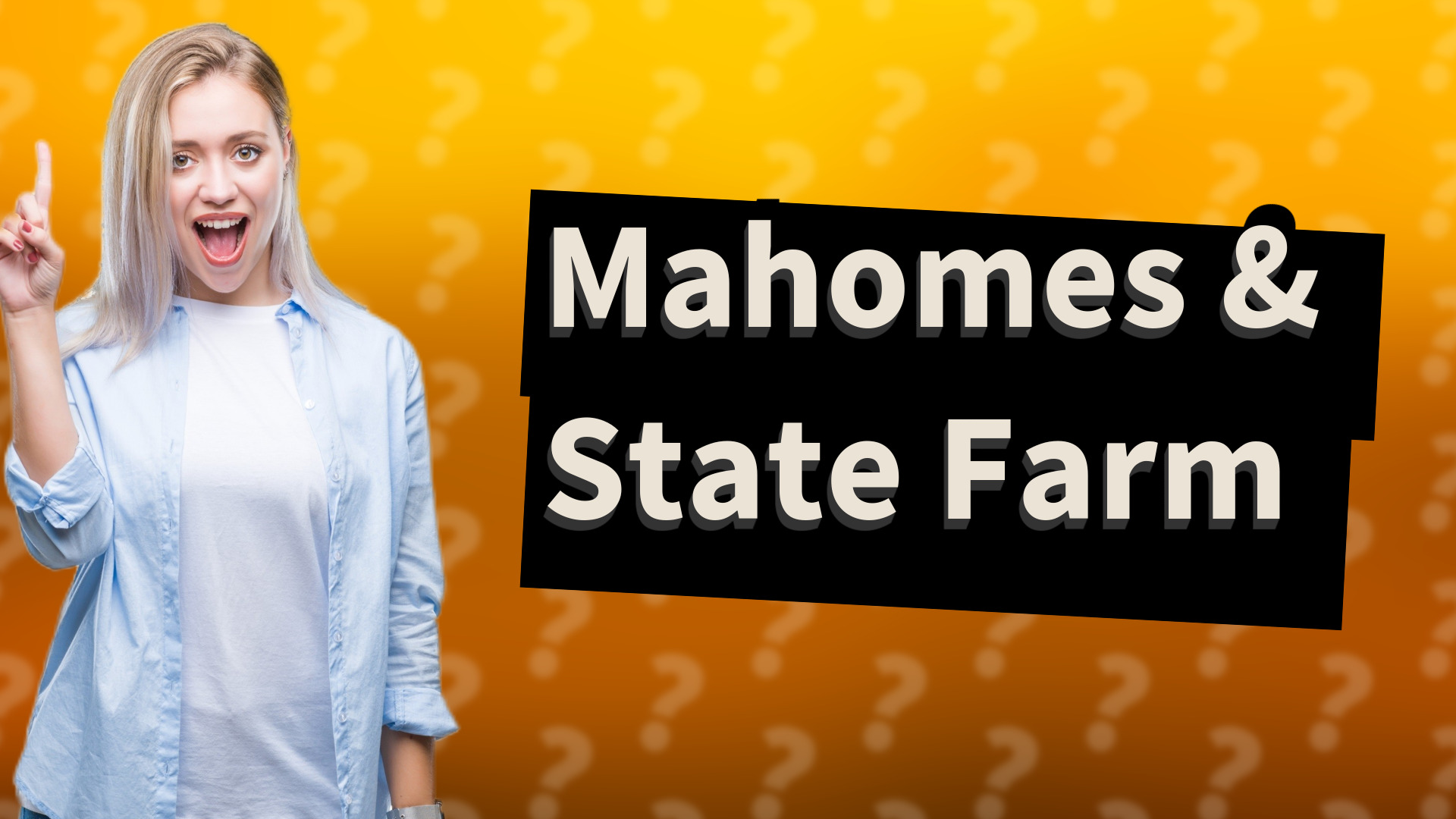 Mahomes & State Farm