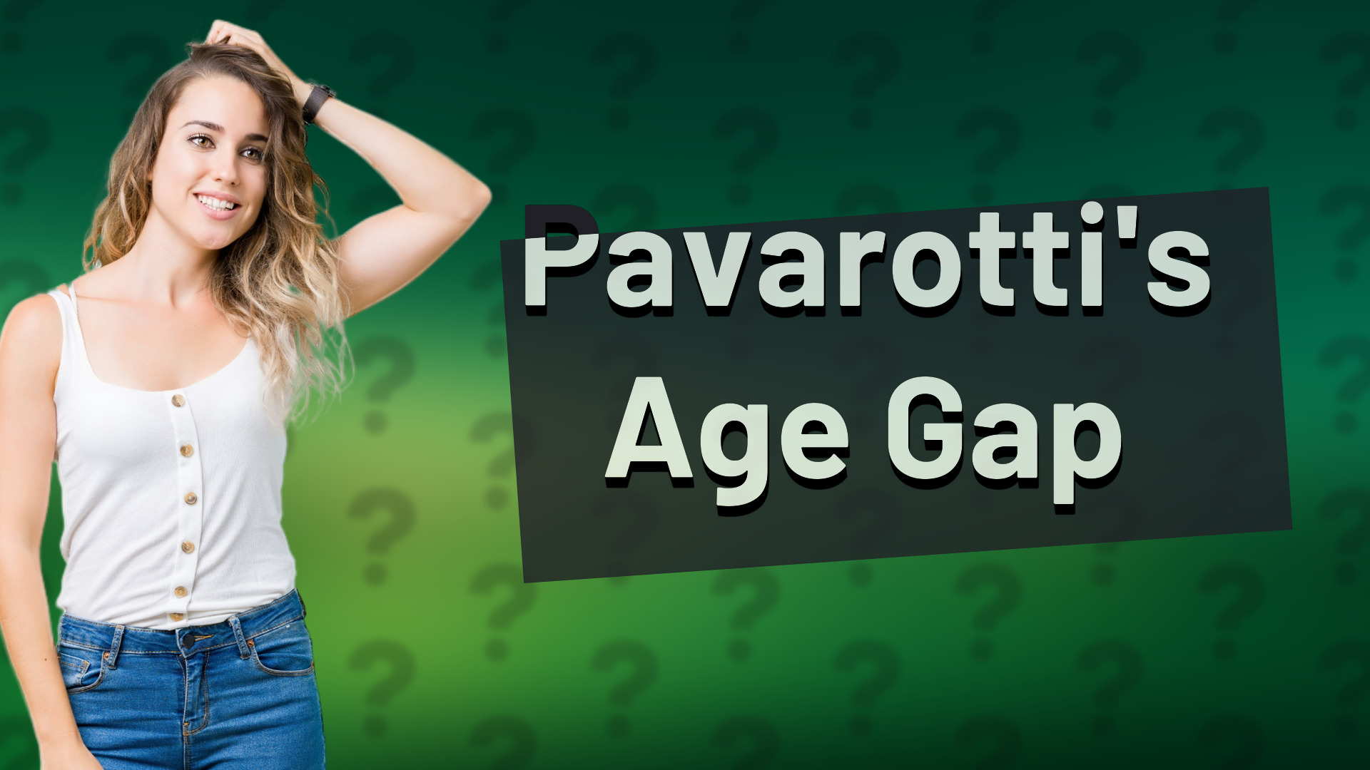 Pavarotti's Age Gap