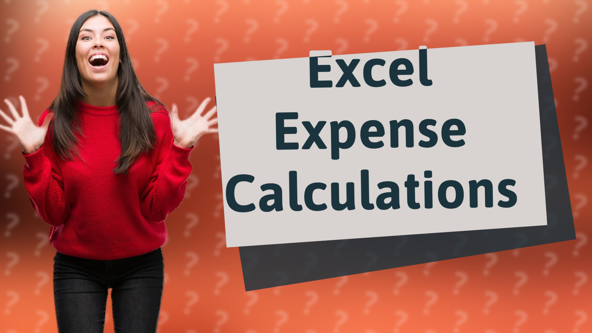Excel Expense Calculations