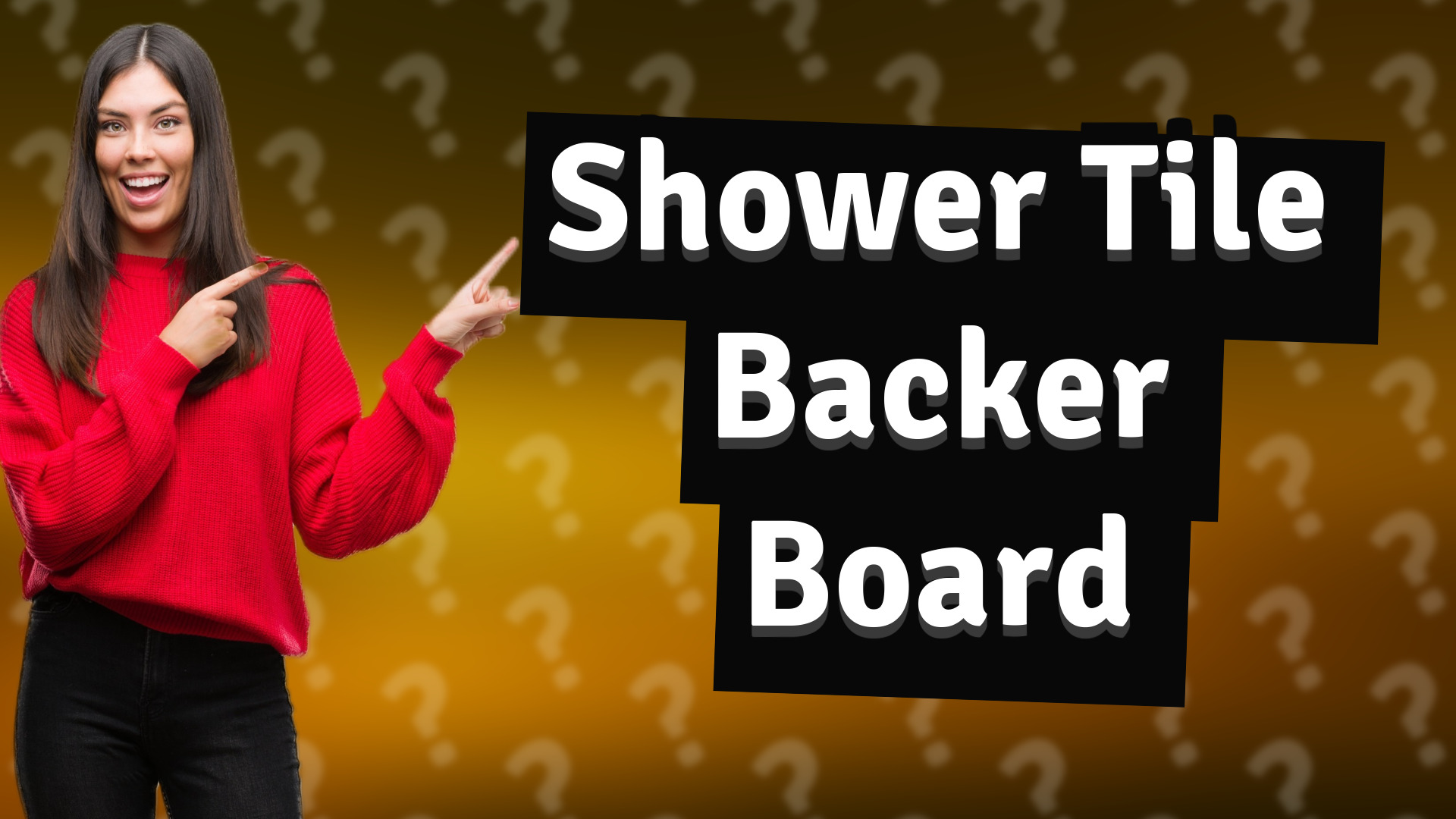 Shower Tile Backer Board