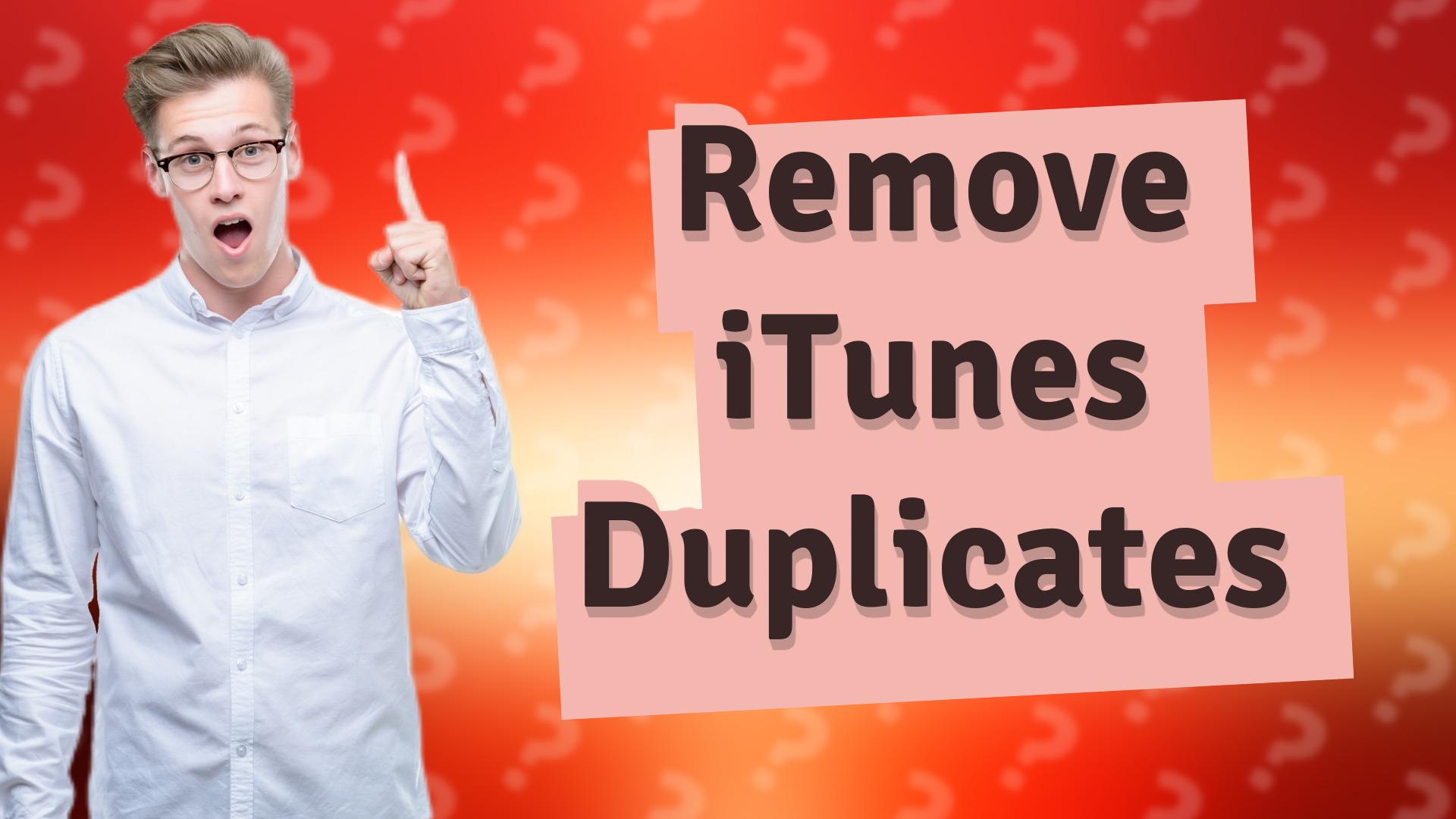 Remove iTunes Duplicates