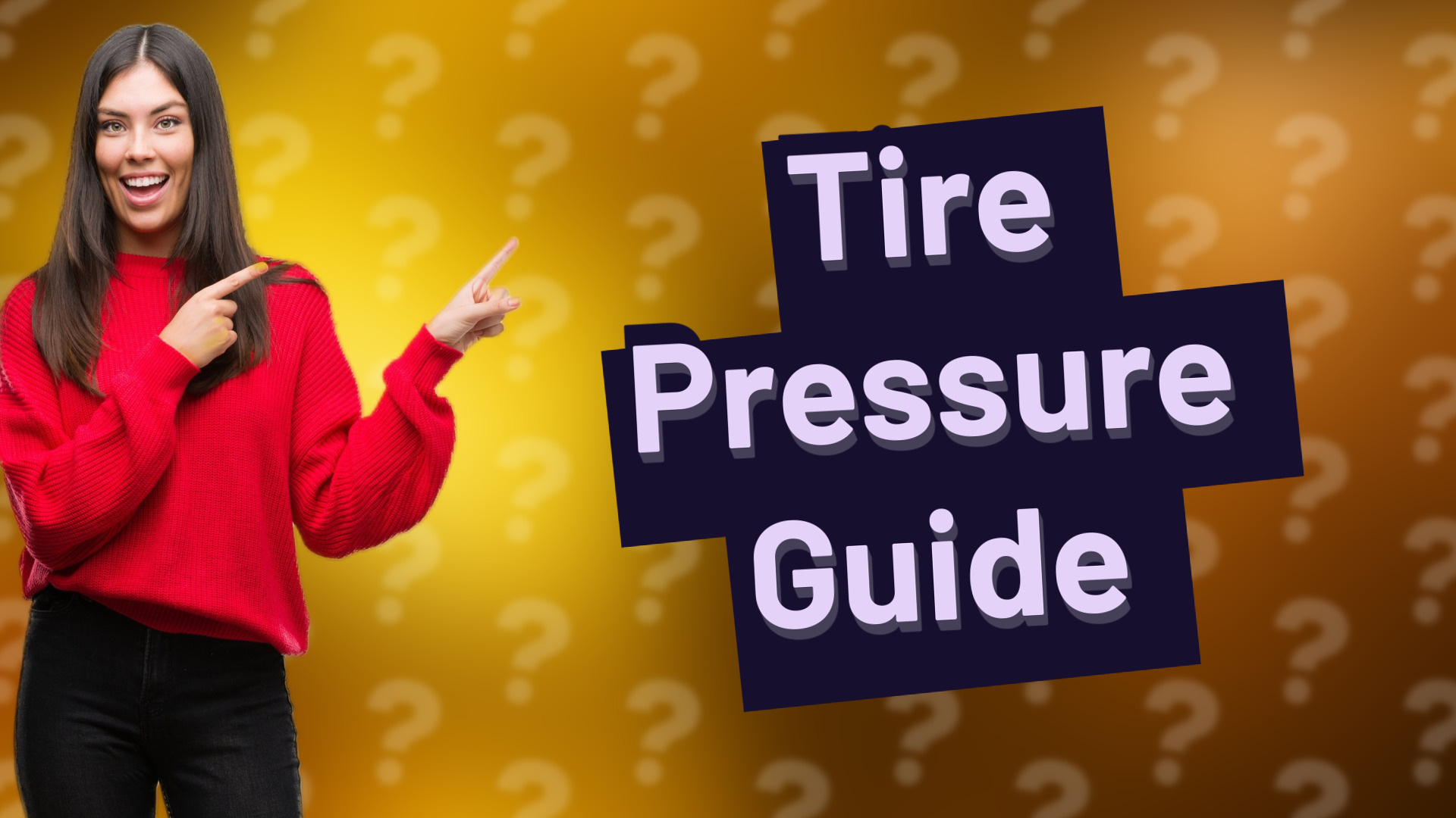 Tire Pressure Guide