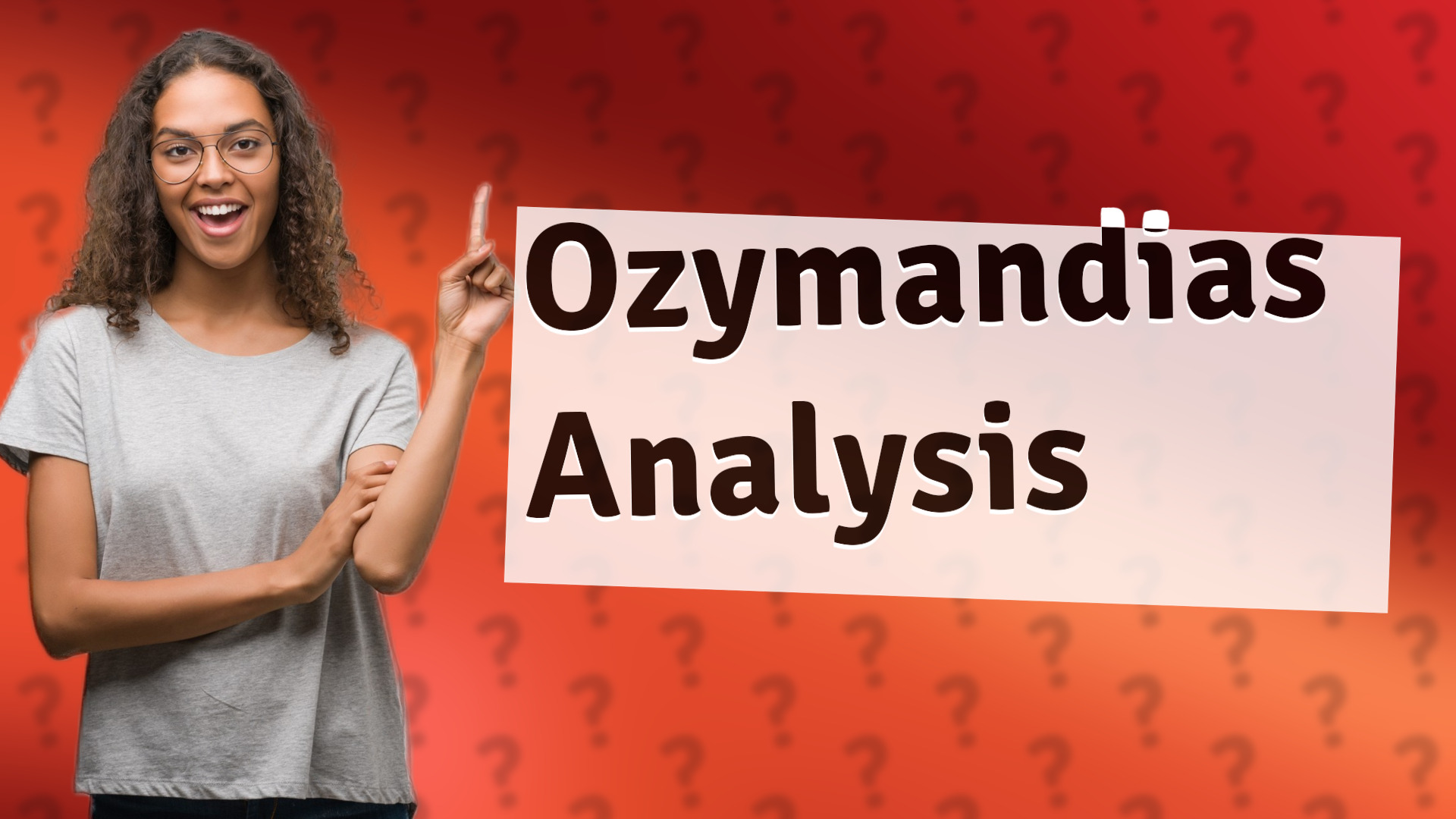 Ozymandias Analysis