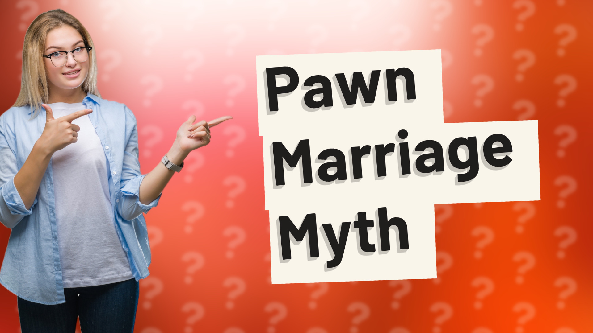 Pawn Marriage Myth