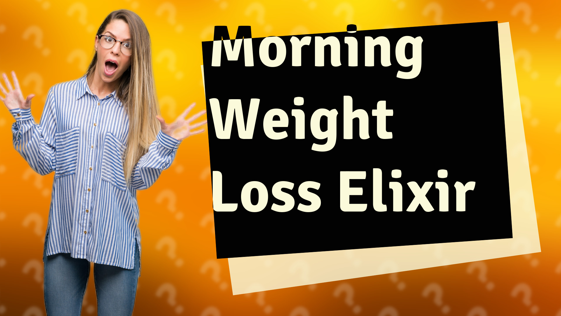 Morning Weight Loss Elixir